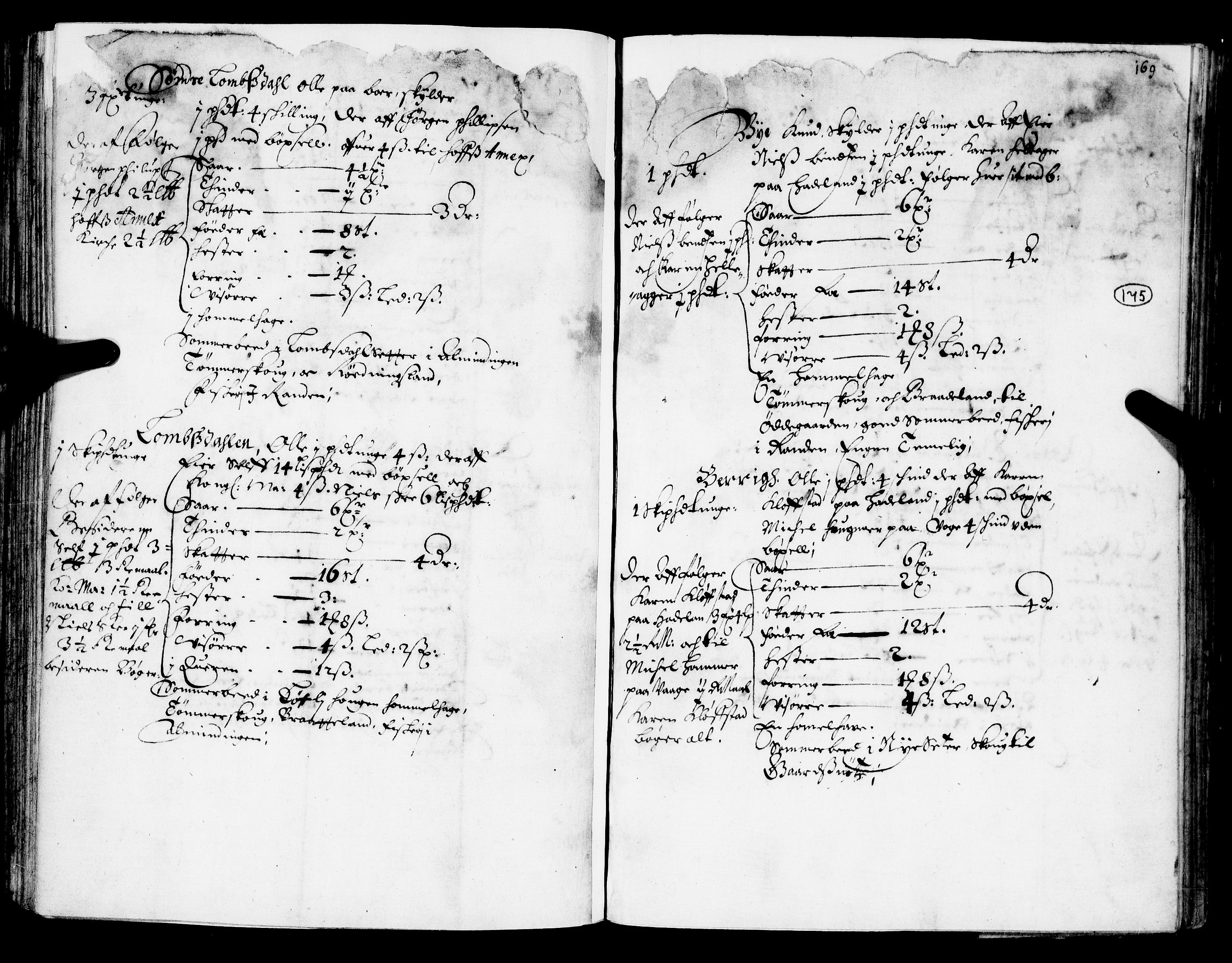 Rentekammeret inntil 1814, Realistisk ordnet avdeling, AV/RA-EA-4070/N/Nb/Nba/L0018: Hadeland og Valdres fogderi, 3. del, 1669, p. 174b-175a