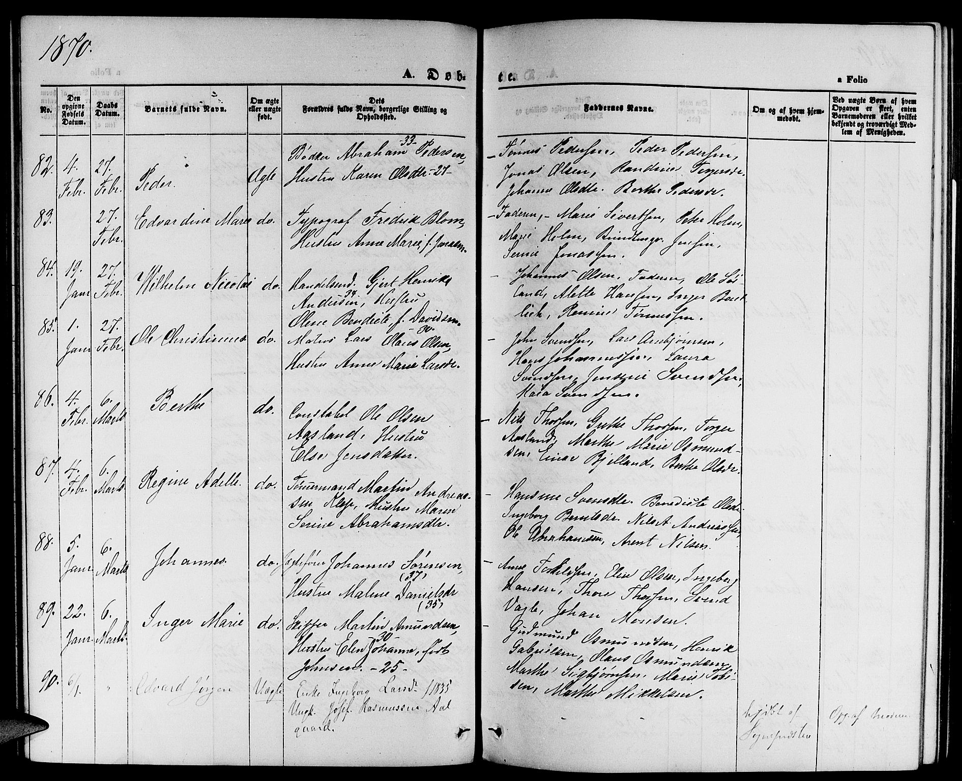 St. Petri sokneprestkontor, AV/SAST-A-101813/001/30/30BB/L0001: Parish register (copy) no. B 1, 1865-1878