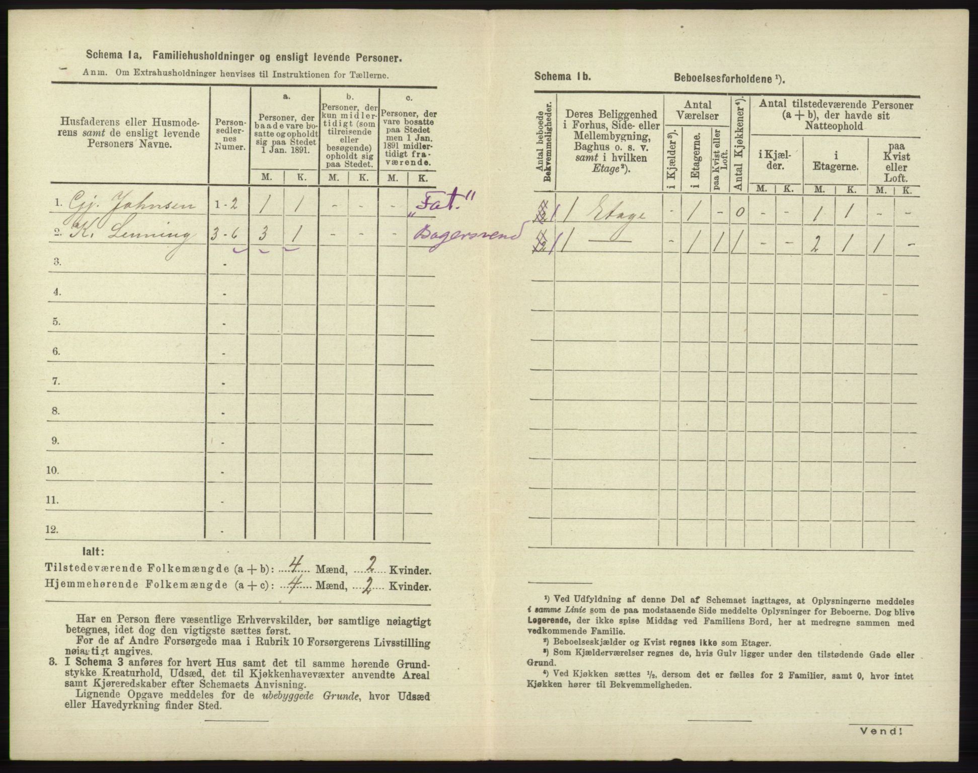 RA, 1891 census for 2001 Hammerfest, 1891, p. 896