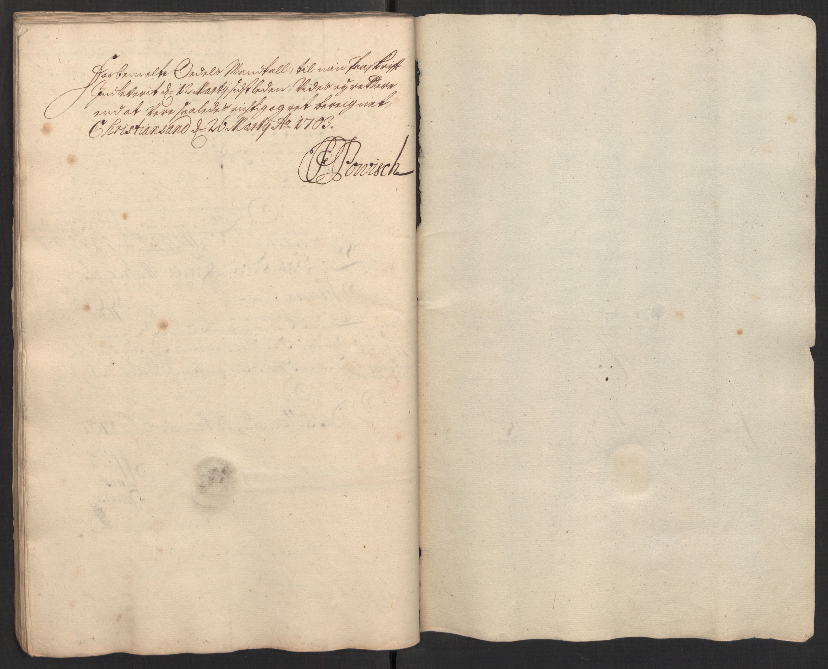 Rentekammeret inntil 1814, Reviderte regnskaper, Fogderegnskap, RA/EA-4092/R39/L2316: Fogderegnskap Nedenes, 1702-1703, p. 103