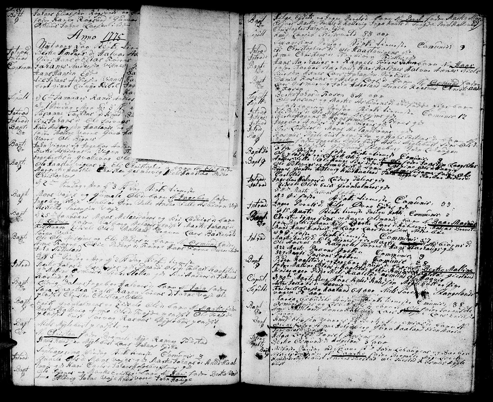 Avaldsnes sokneprestkontor, AV/SAST-A -101851/H/Ha/Haa/L0002: Parish register (official) no. A 2, 1765-1800, p. 88-89