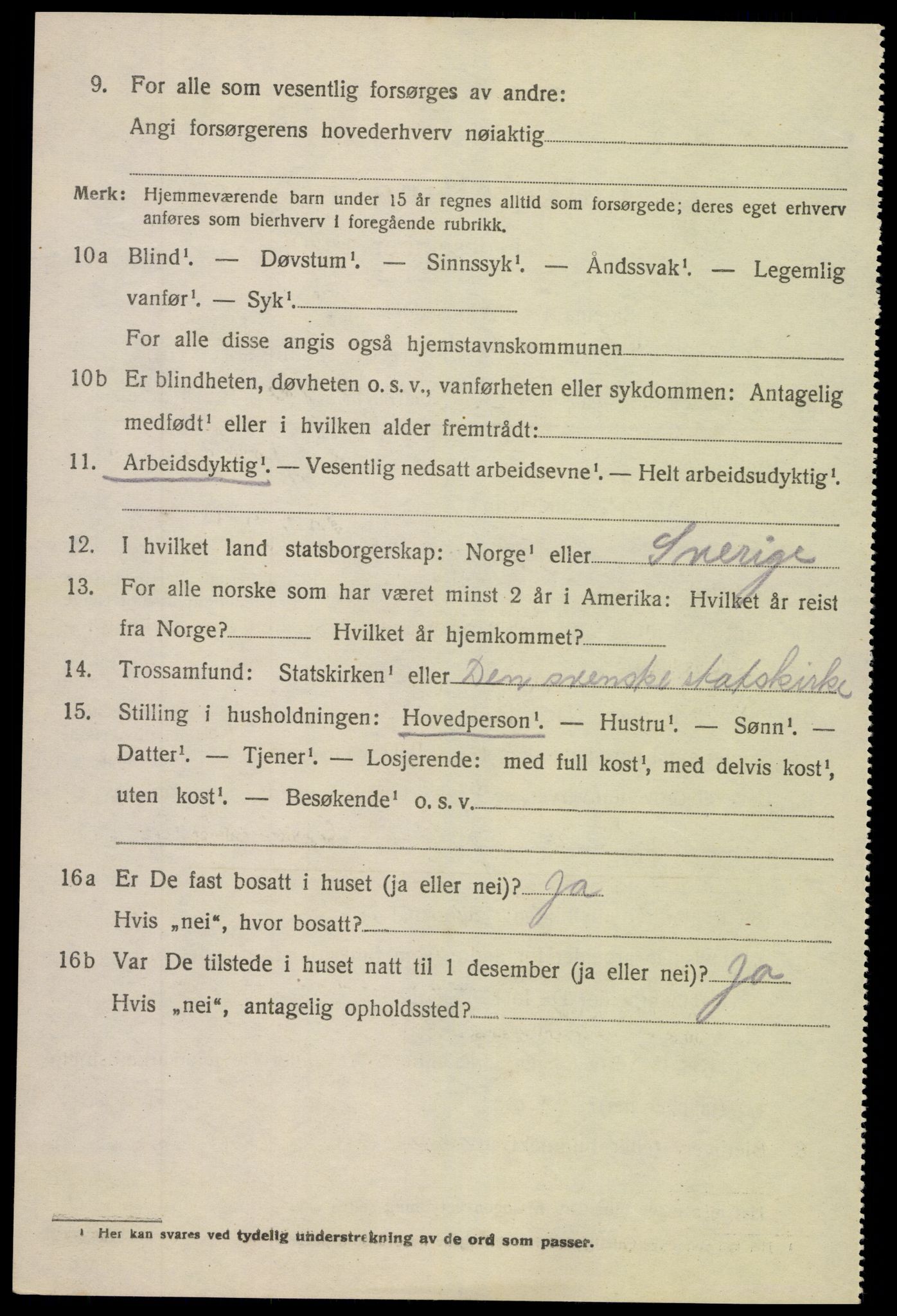 SAK, 1920 census for Søndeled, 1920, p. 5314