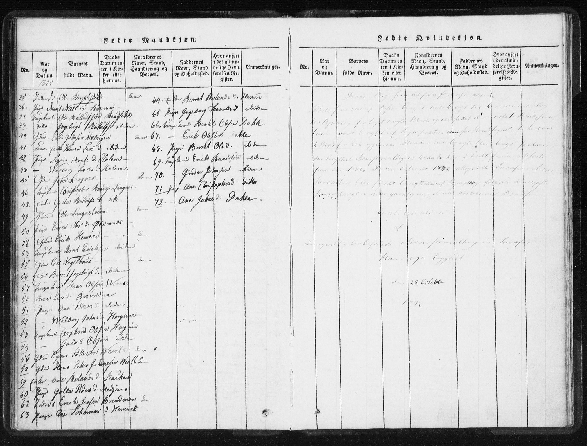 Ministerialprotokoller, klokkerbøker og fødselsregistre - Nord-Trøndelag, SAT/A-1458/749/L0471: Parish register (official) no. 749A05, 1847-1856