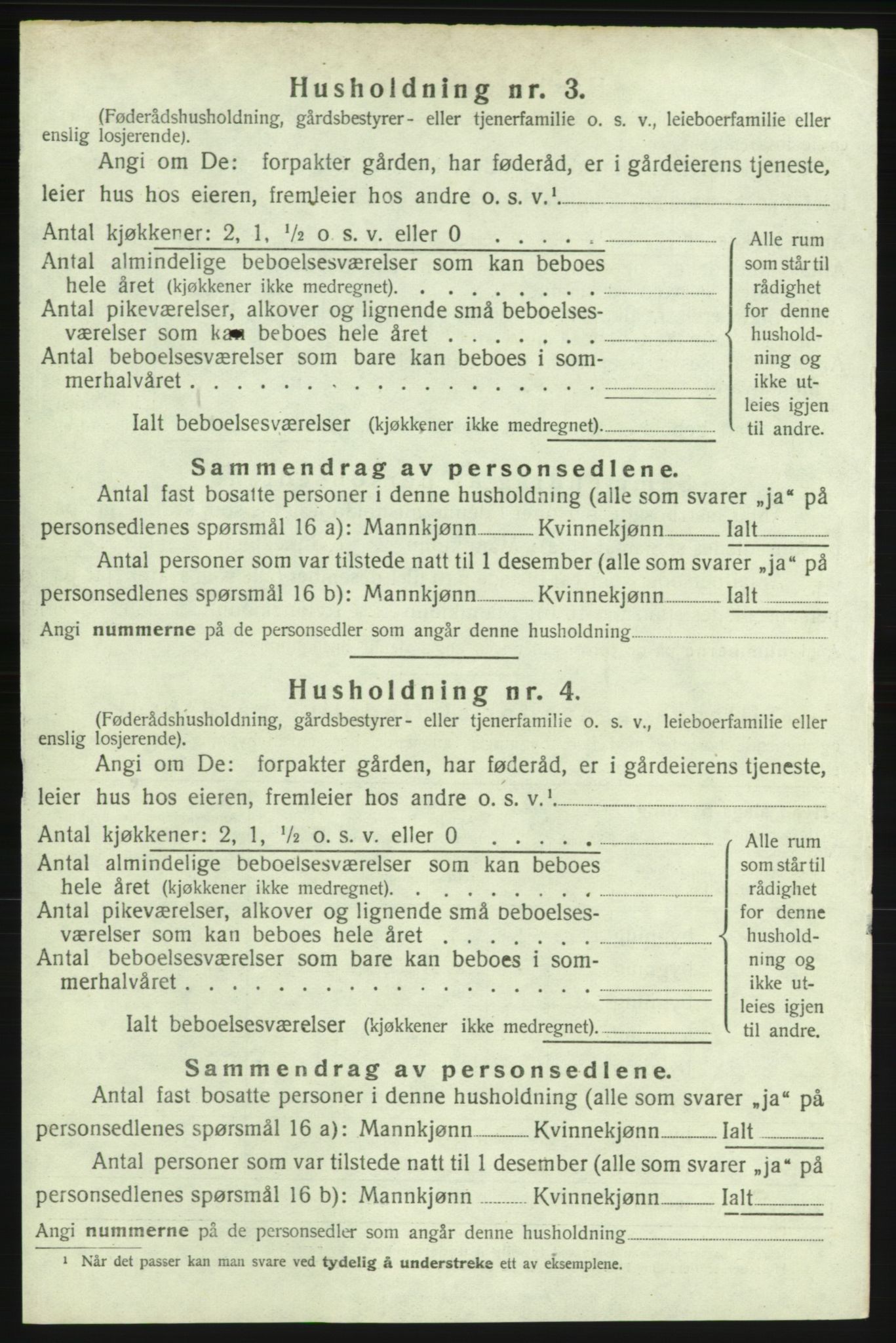 SAB, 1920 census for Skånevik, 1920, p. 320