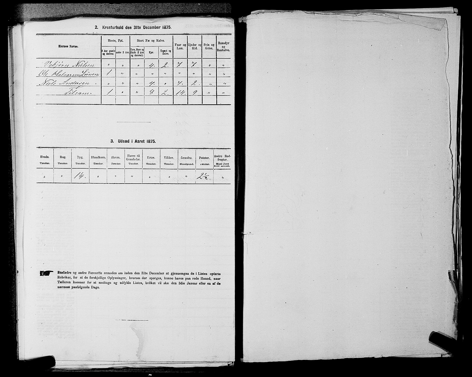 SAKO, 1875 census for 0620P Hol, 1875, p. 714