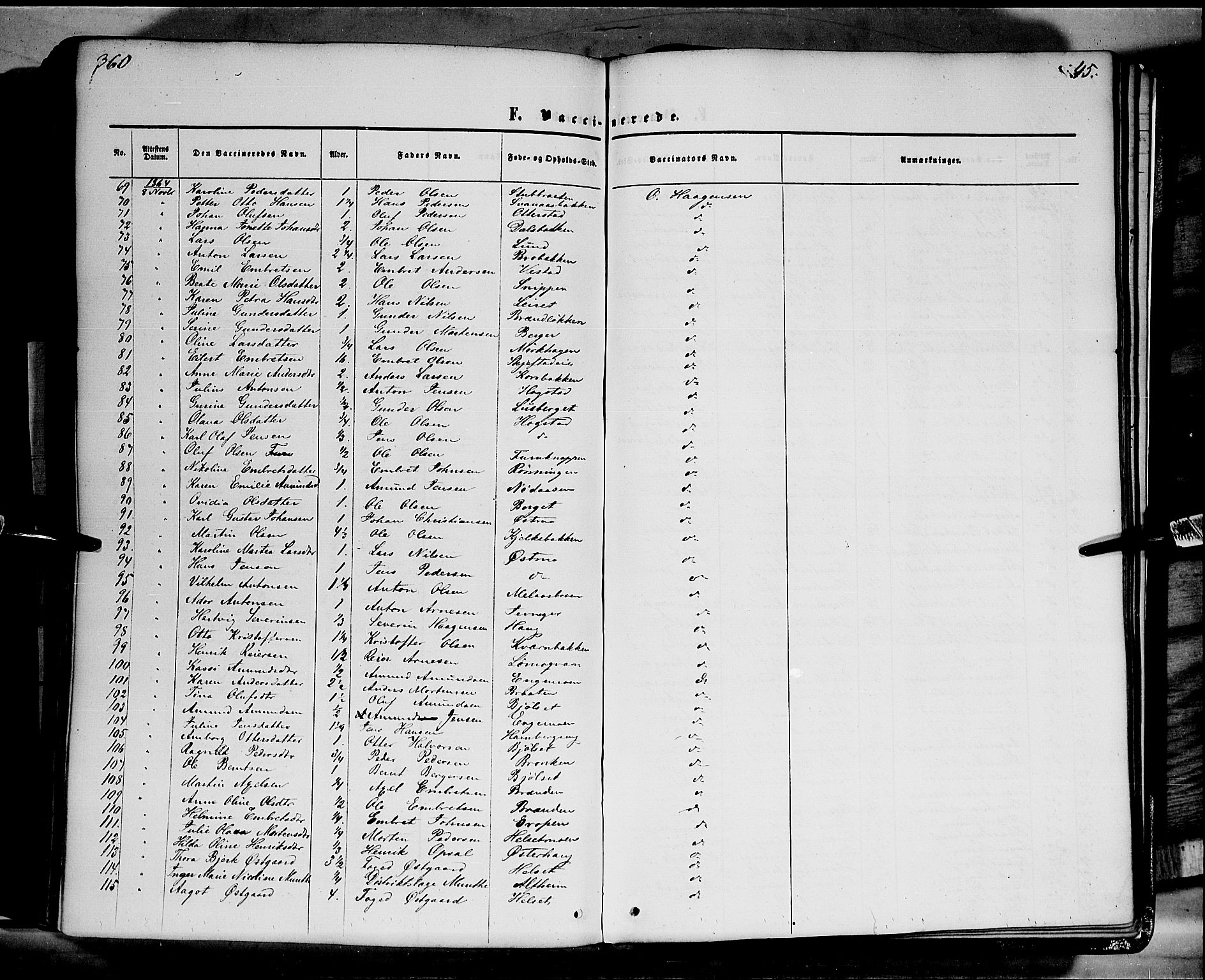 Elverum prestekontor, AV/SAH-PREST-044/H/Ha/Haa/L0010: Parish register (official) no. 10, 1857-1868, p. 360