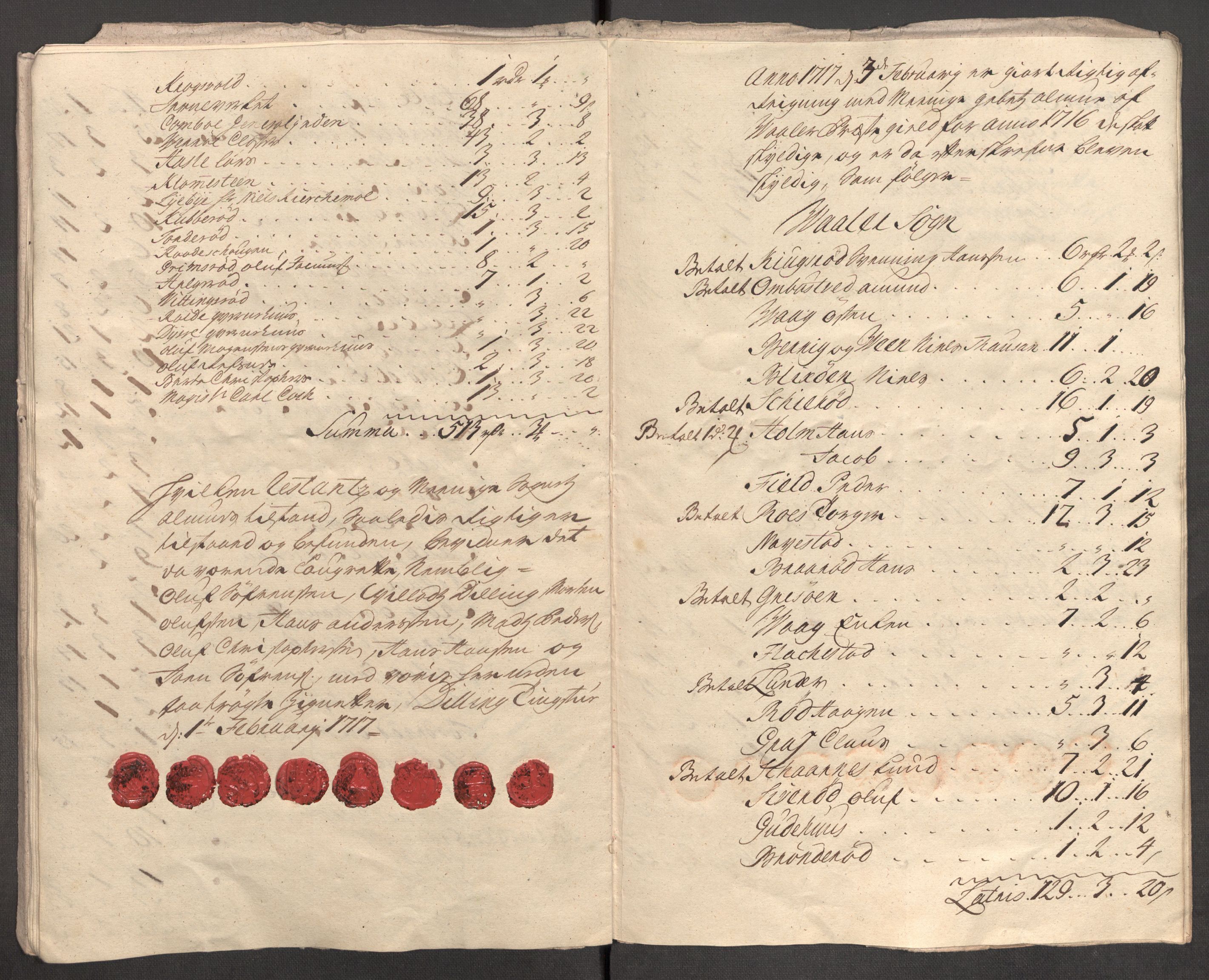 Rentekammeret inntil 1814, Reviderte regnskaper, Fogderegnskap, AV/RA-EA-4092/R04/L0140: Fogderegnskap Moss, Onsøy, Tune, Veme og Åbygge, 1715-1716, p. 463