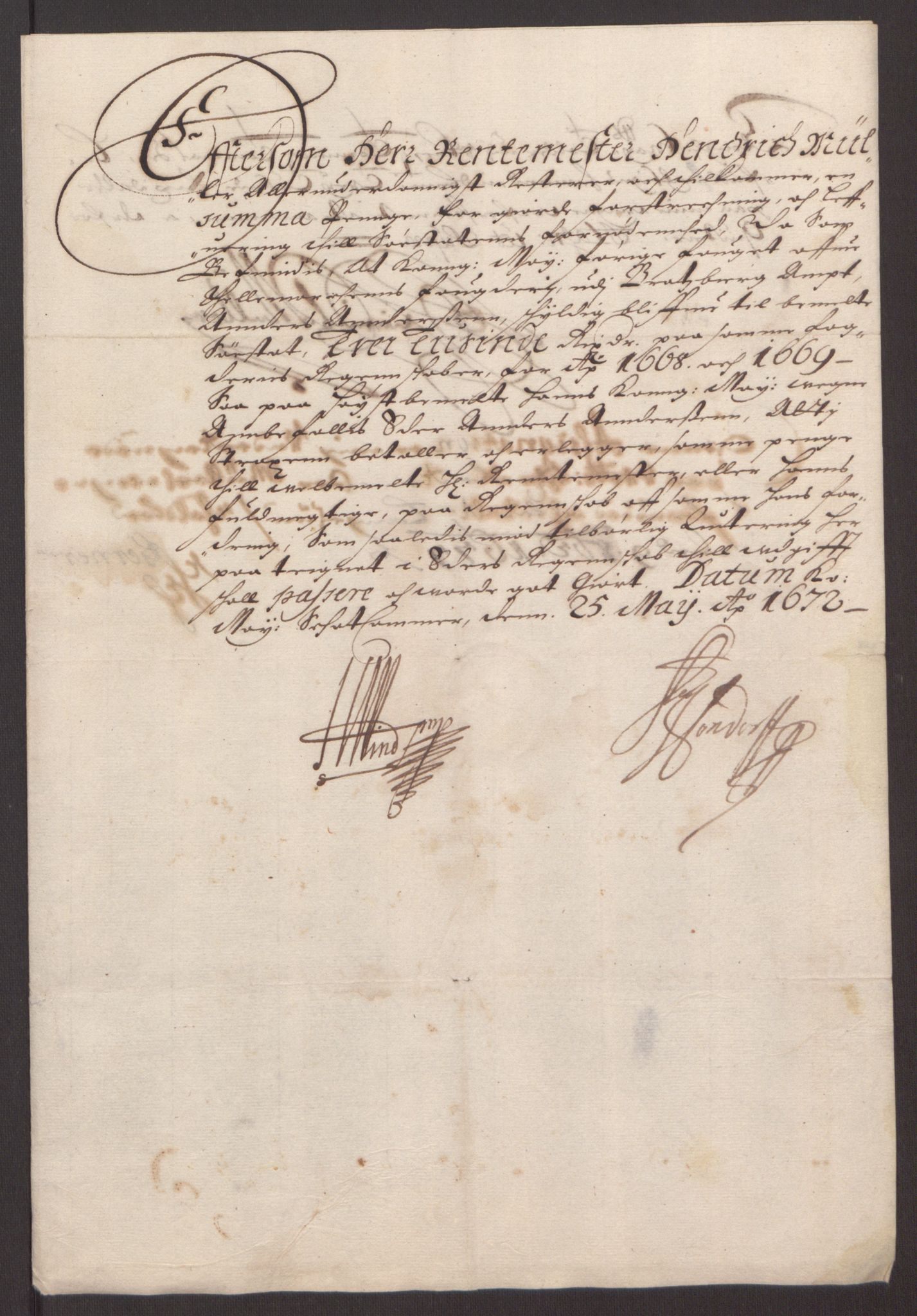 Rentekammeret inntil 1814, Reviderte regnskaper, Fogderegnskap, RA/EA-4092/R35/L2059: Fogderegnskap Øvre og Nedre Telemark, 1668-1670, p. 50