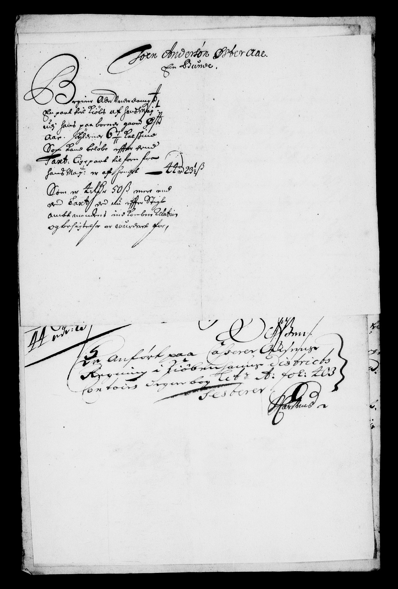 Rentekammeret inntil 1814, Realistisk ordnet avdeling, AV/RA-EA-4070/On/L0013: [Jj 14]: Forskjellige dokumenter om krongodset i Norge, 1672-1722, p. 316