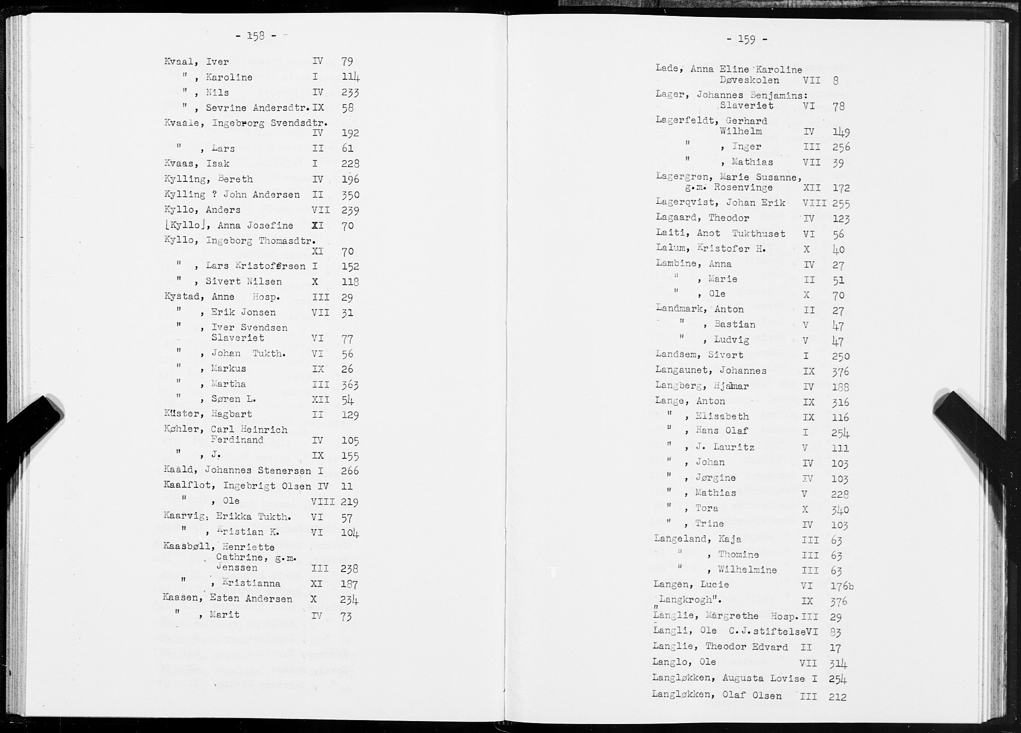 SAT, 1875 census for 1601 Trondheim, 1875, p. 158-159