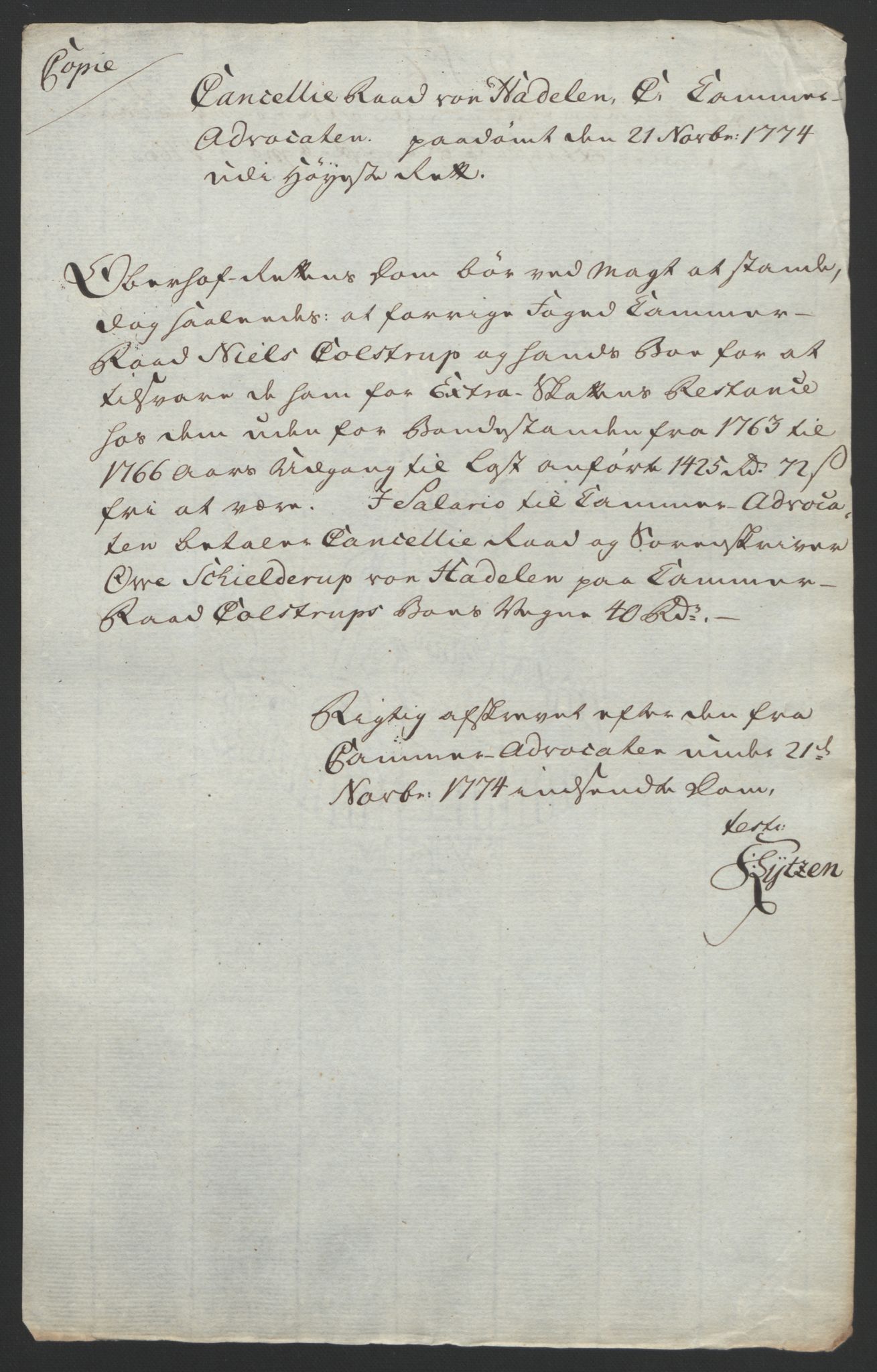 Rentekammeret inntil 1814, Reviderte regnskaper, Fogderegnskap, AV/RA-EA-4092/R61/L4180: Ekstraskatten Strinda og Selbu, 1762-1767, p. 324