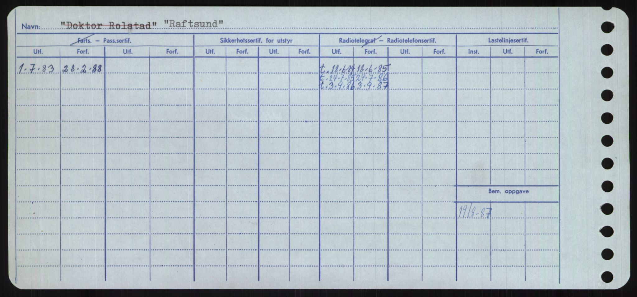 Sjøfartsdirektoratet med forløpere, Skipsmålingen, AV/RA-S-1627/H/Ha/L0004/0002: Fartøy, Mas-R / Fartøy, Odin-R, p. 490