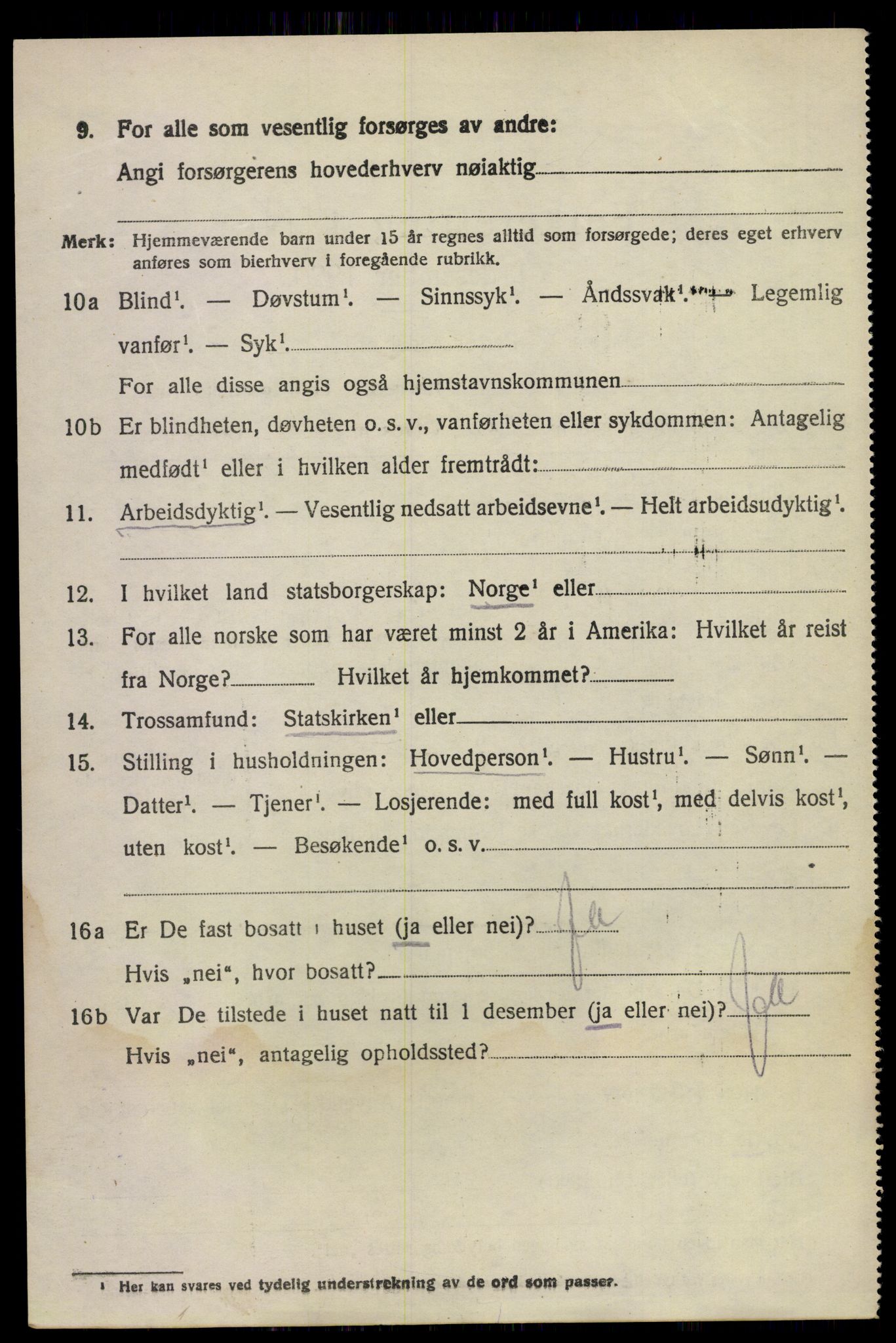 SAKO, 1920 census for Sem, 1920, p. 13026