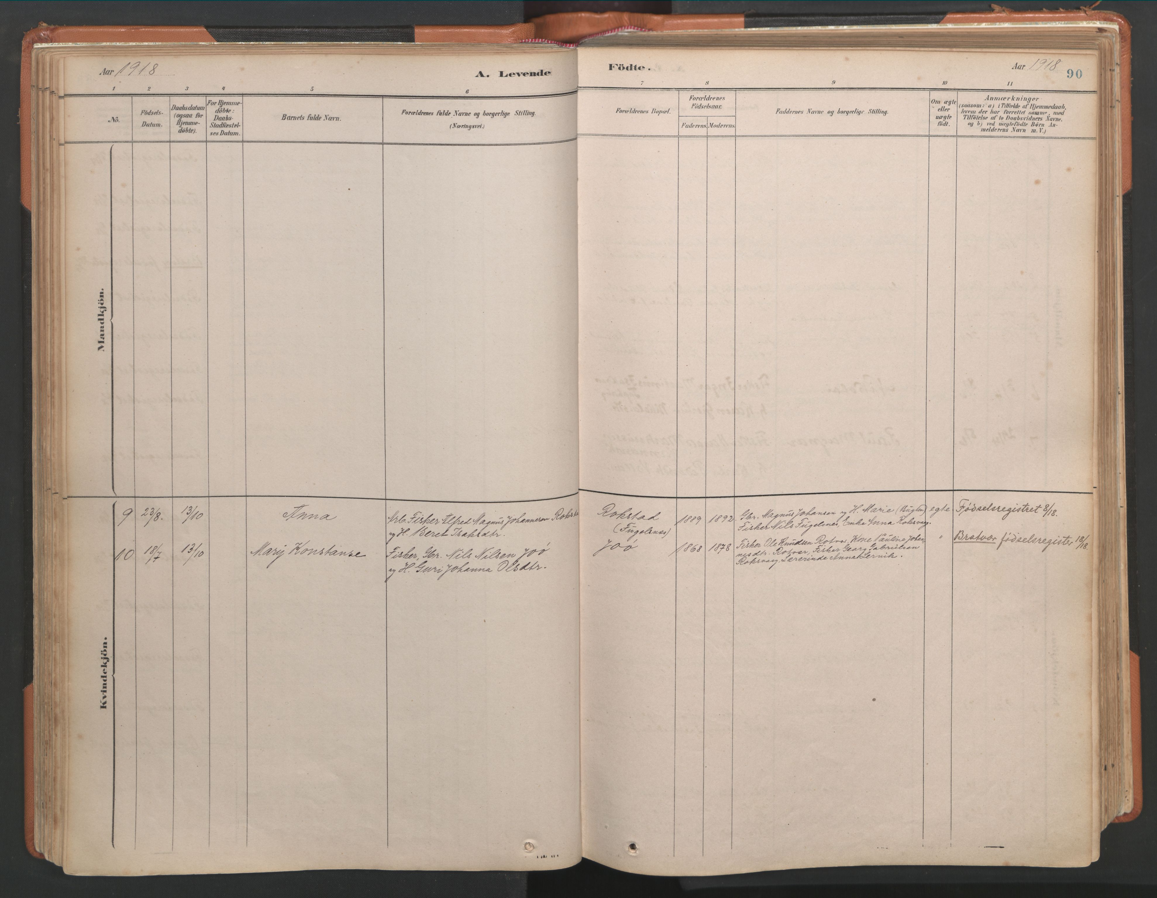 Ministerialprotokoller, klokkerbøker og fødselsregistre - Møre og Romsdal, AV/SAT-A-1454/581/L0941: Parish register (official) no. 581A09, 1880-1919, p. 90