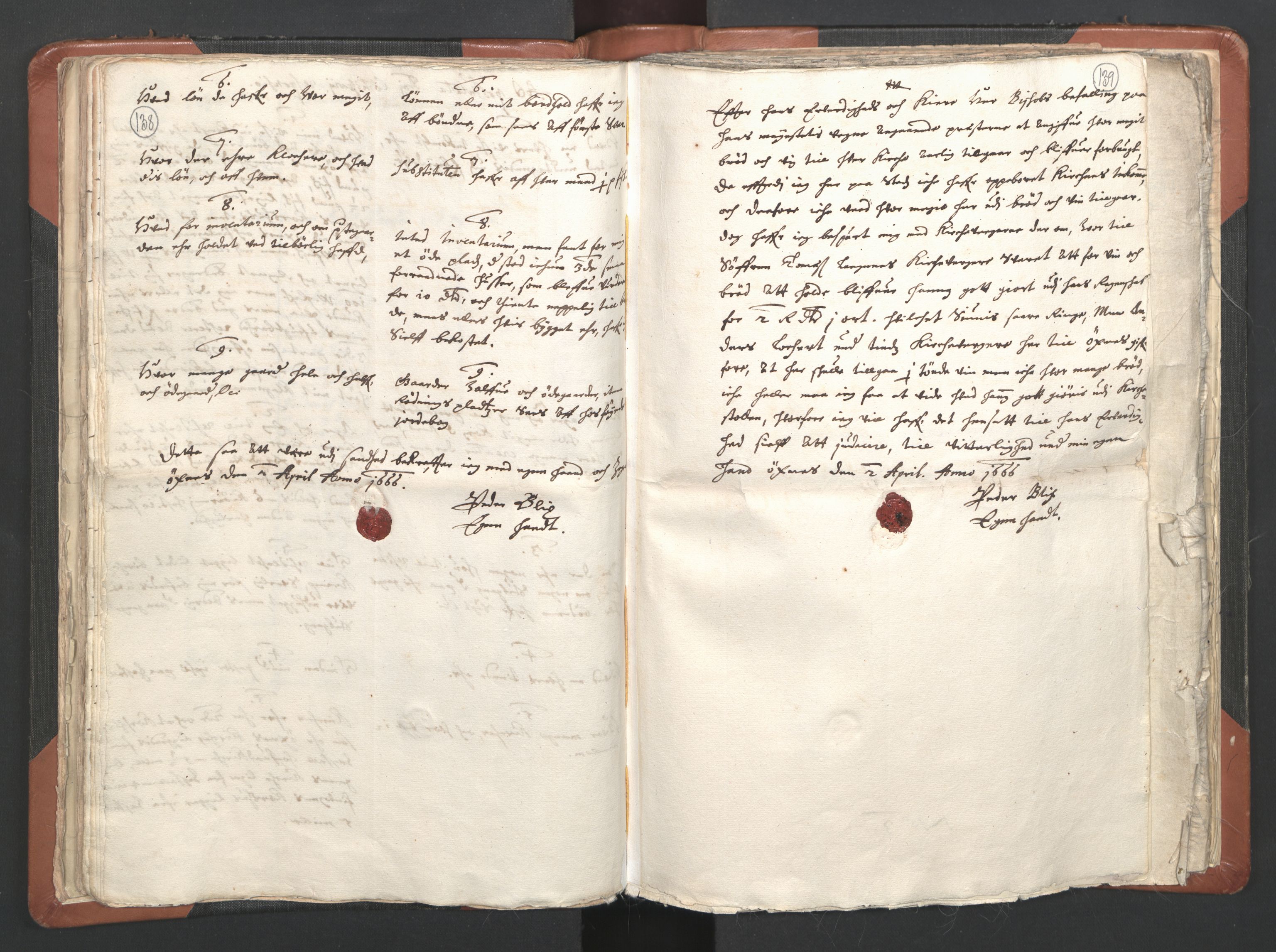 RA, Vicar's Census 1664-1666, no. 36: Lofoten and Vesterålen deanery, Senja deanery and Troms deanery, 1664-1666, p. 138-139