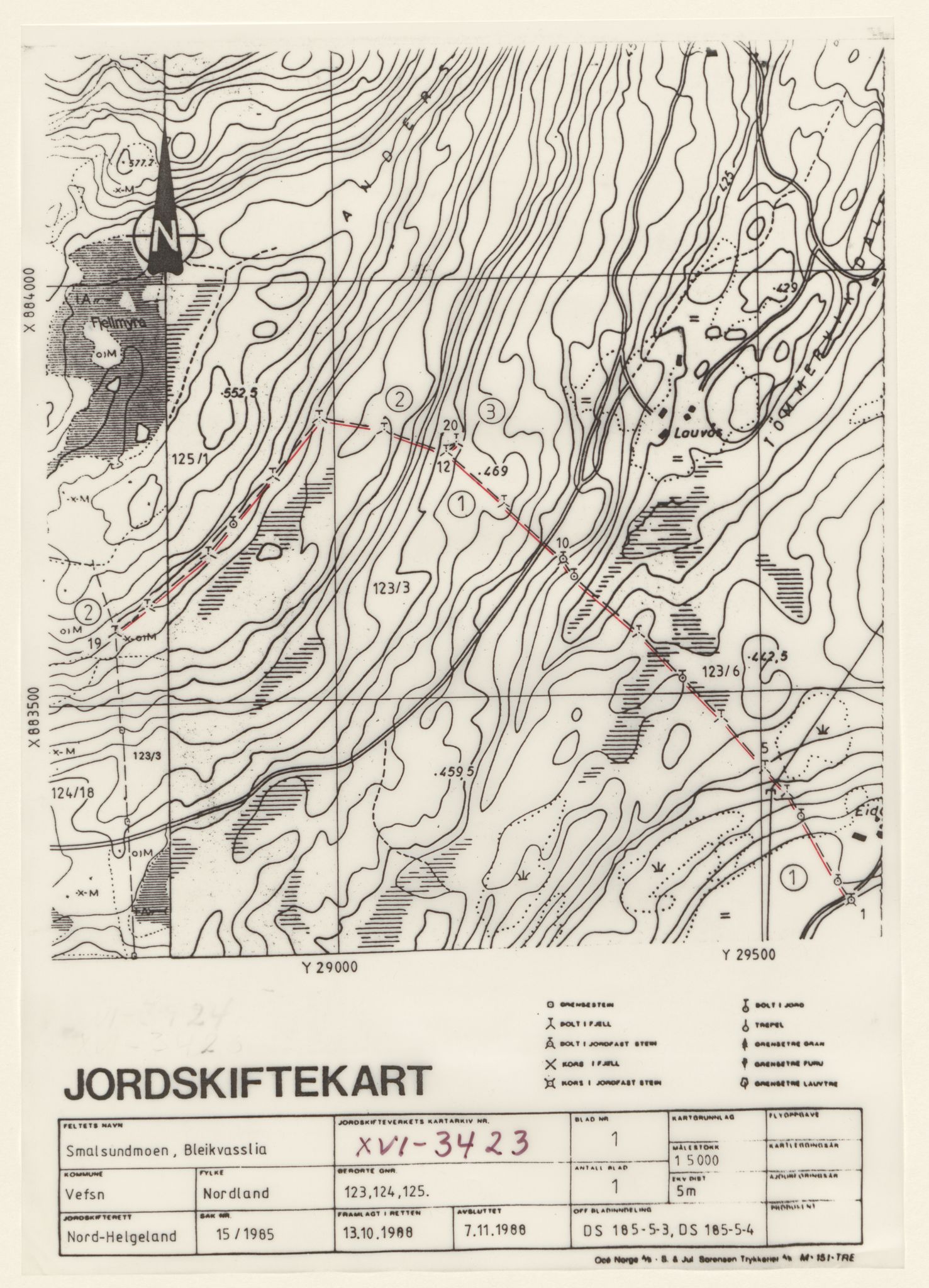 Jordskifteverkets kartarkiv, RA/S-3929/T, 1859-1988, p. 4453