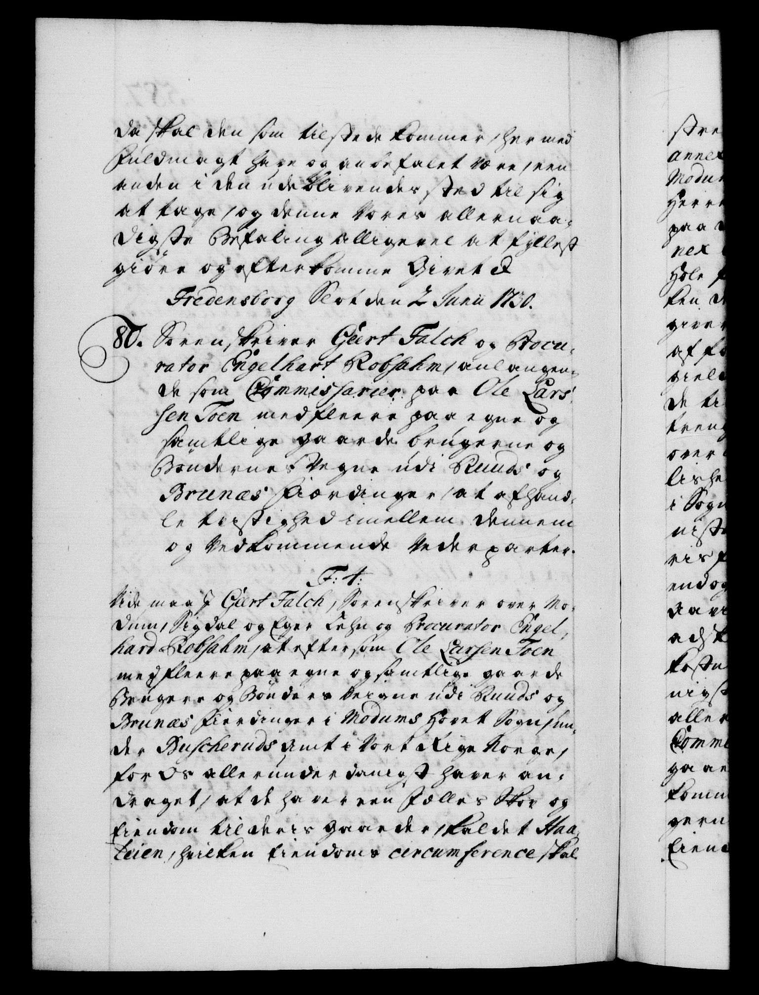 Danske Kanselli 1572-1799, AV/RA-EA-3023/F/Fc/Fca/Fcab/L0024: Norske tegnelser, 1728-1730, p. 587b