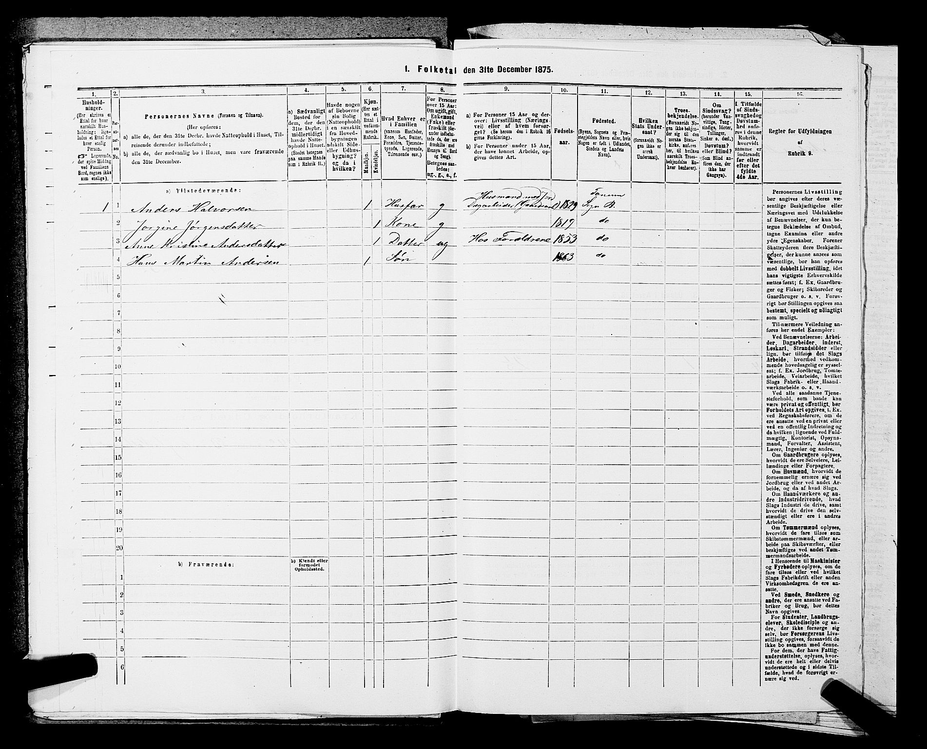 SAKO, 1875 census for 0726P Brunlanes, 1875, p. 555