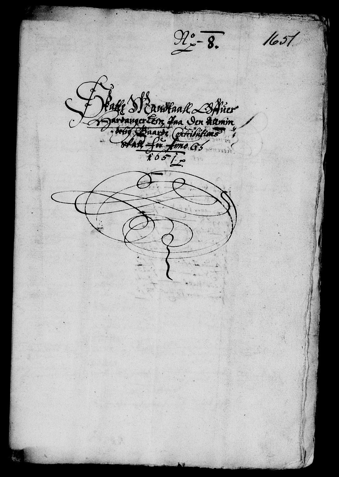 Rentekammeret inntil 1814, Reviderte regnskaper, Lensregnskaper, AV/RA-EA-5023/R/Rb/Rbt/L0121: Bergenhus len, 1650-1652