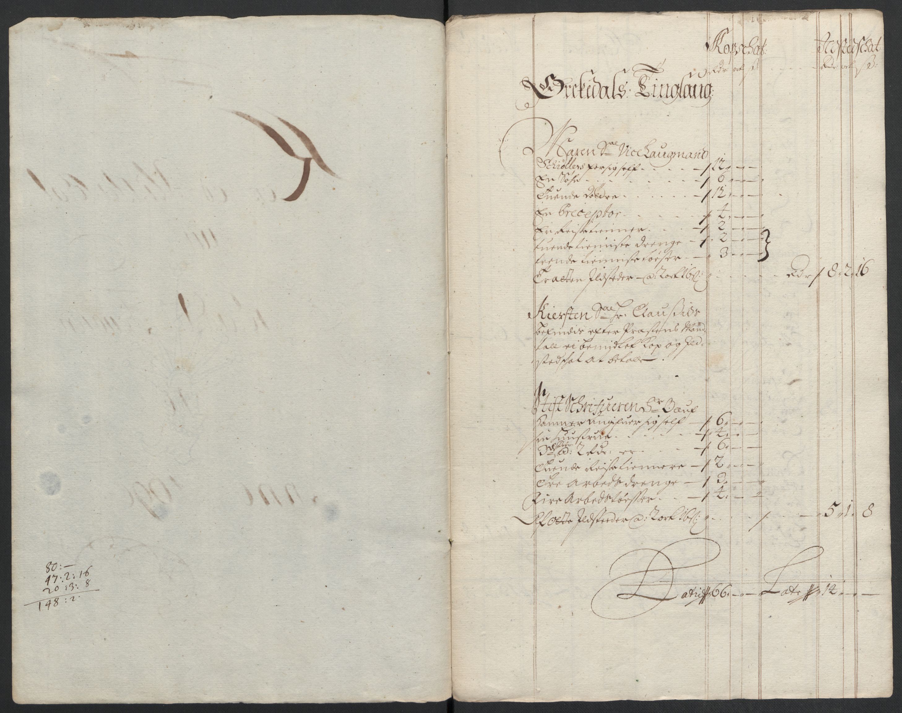 Rentekammeret inntil 1814, Reviderte regnskaper, Fogderegnskap, AV/RA-EA-4092/R58/L3936: Fogderegnskap Orkdal, 1689-1690, p. 367