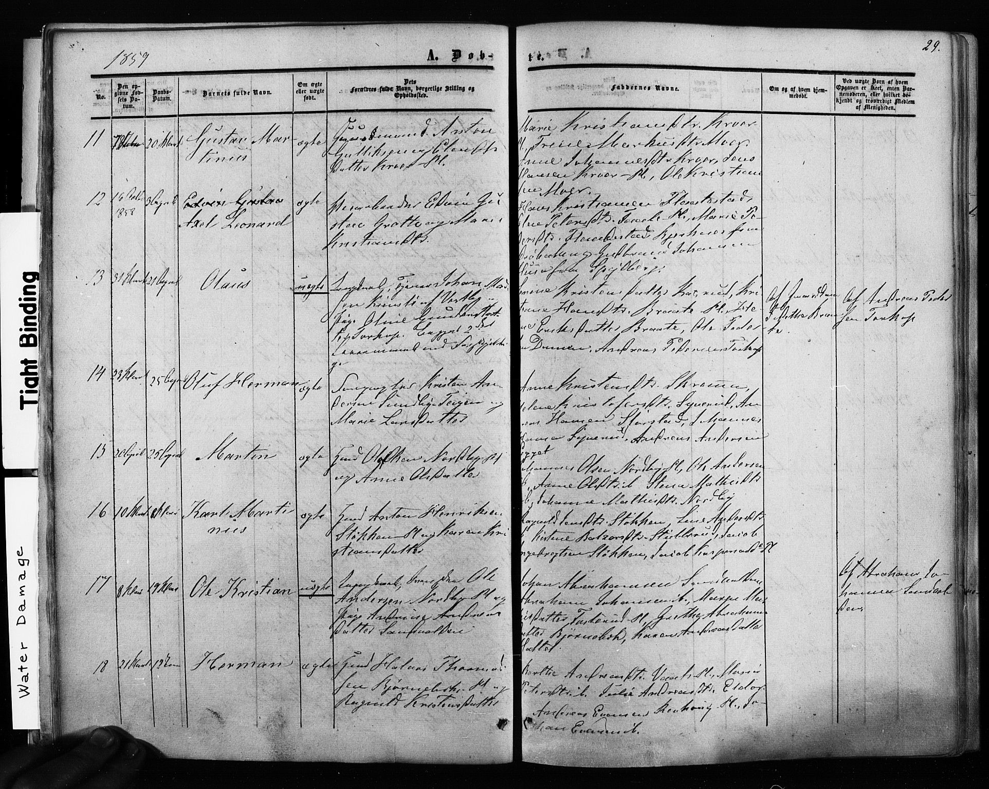 Ås prestekontor Kirkebøker, AV/SAO-A-10894/F/Fa/L0007: Parish register (official) no. I 7, 1854-1870, p. 29