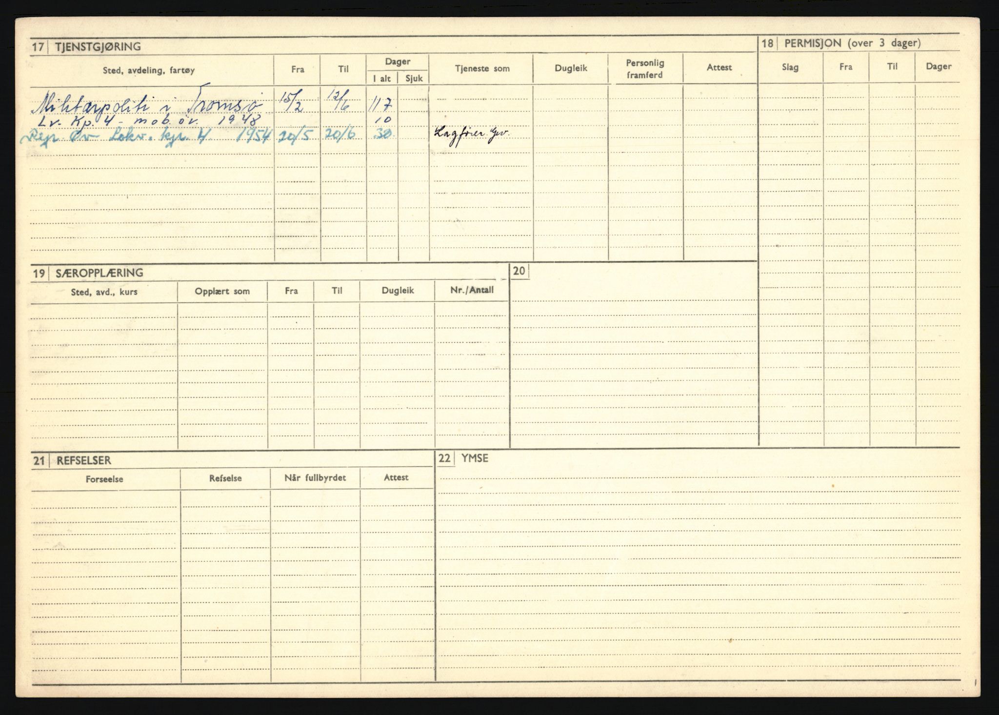 Forsvaret, Troms infanteriregiment nr. 16, AV/RA-RAFA-3146/P/Pa/L0024/0003: Rulleblad / Rulleblad for regimentets menige mannskaper, årsklasse 1942, 1942, p. 113