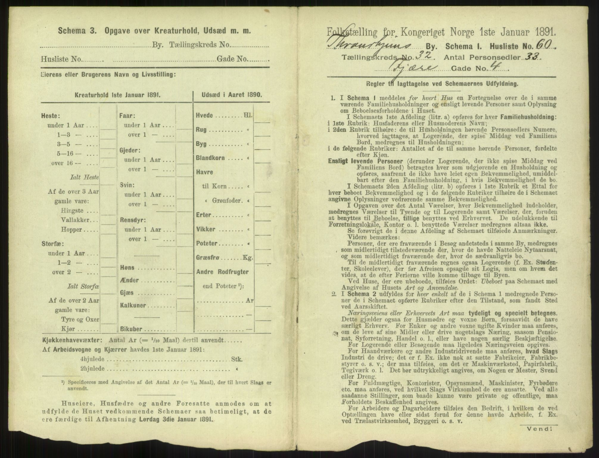 RA, 1891 census for 1601 Trondheim, 1891, p. 2560