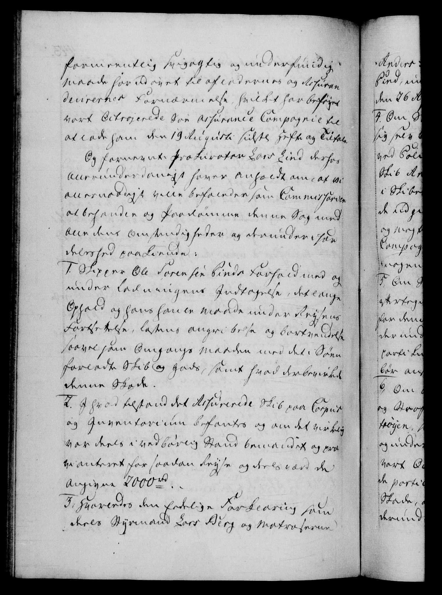 Danske Kanselli 1572-1799, AV/RA-EA-3023/F/Fc/Fca/Fcab/L0045: Norske tegnelser, 1792-1796, p. 443b