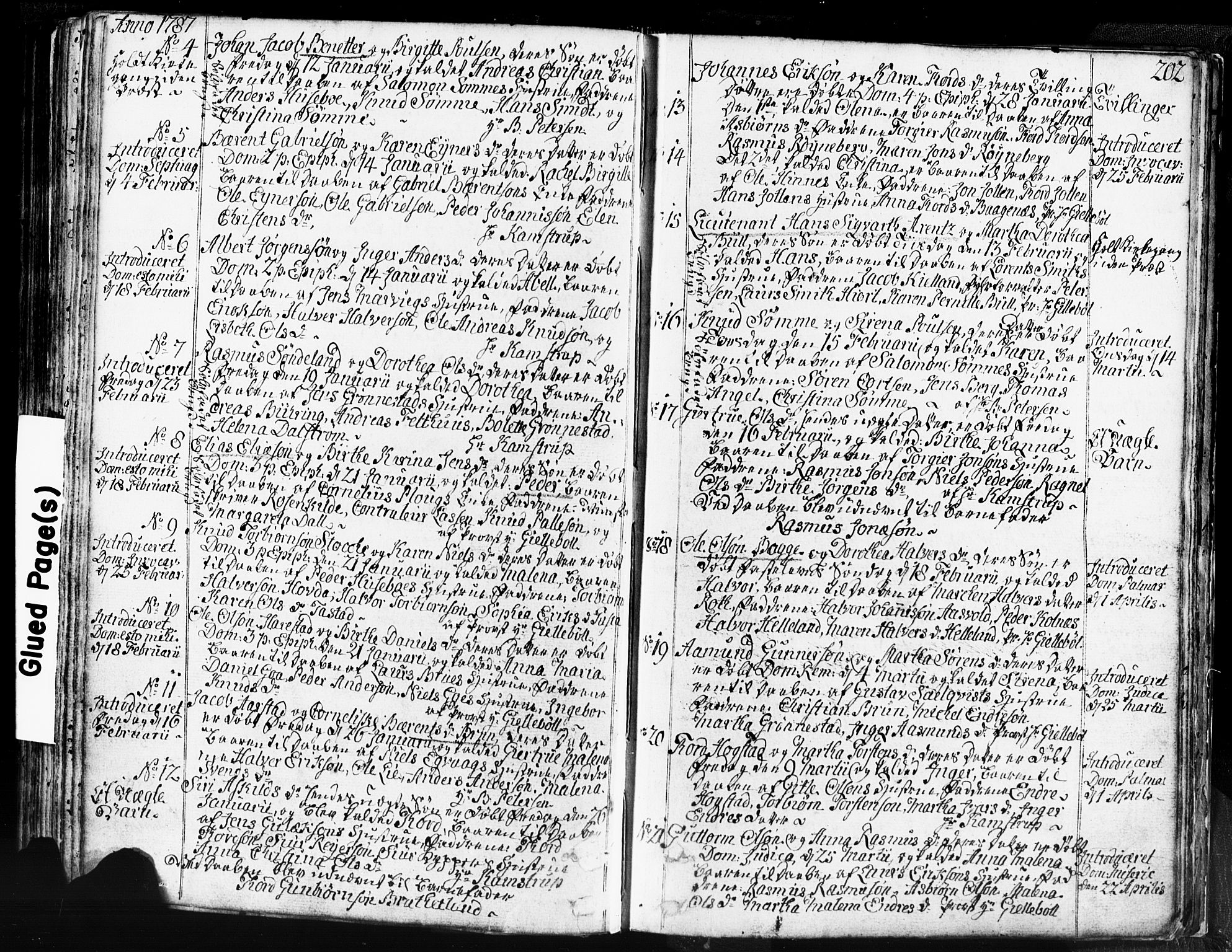 Domkirken sokneprestkontor, SAST/A-101812/001/30/30BB/L0004: Parish register (copy) no. B 4, 1752-1790, p. 202