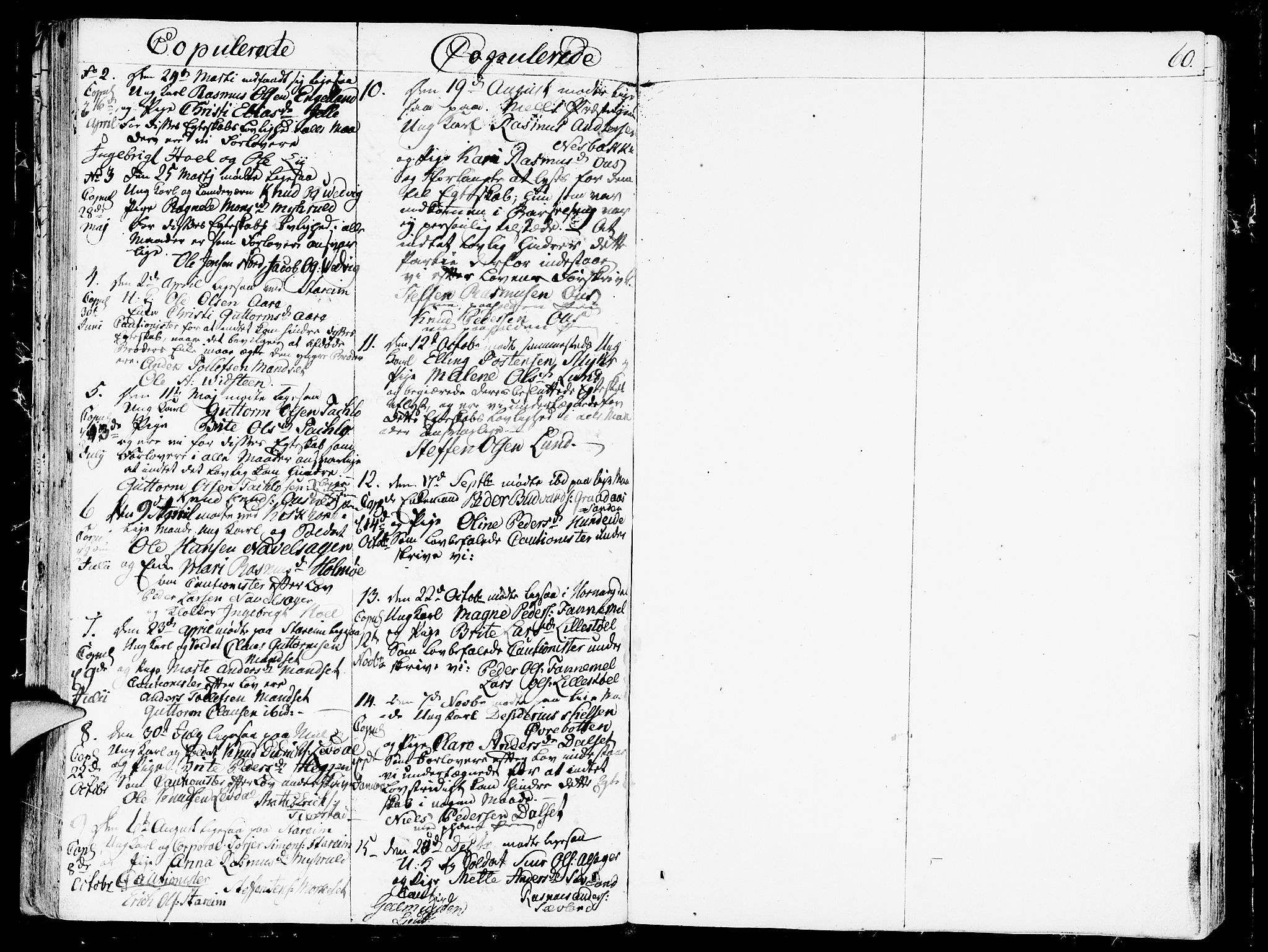 Eid sokneprestembete, AV/SAB-A-82301/H/Haa/Haaa/L0004: Parish register (official) no. A 4, 1806-1815, p. 60