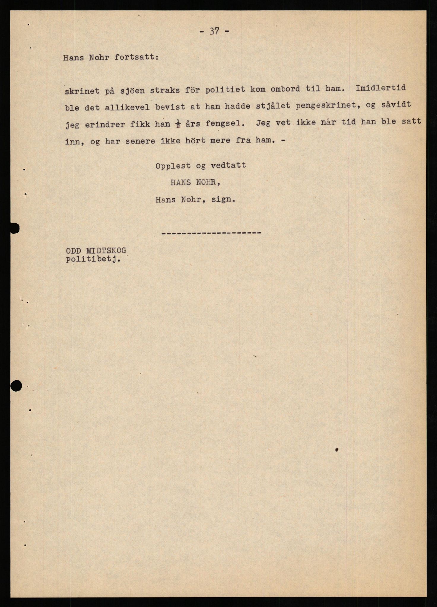 Forsvaret, Forsvarets overkommando II, AV/RA-RAFA-3915/D/Db/L0024: CI Questionaires. Tyske okkupasjonsstyrker i Norge. Tyskere., 1945-1946, p. 285