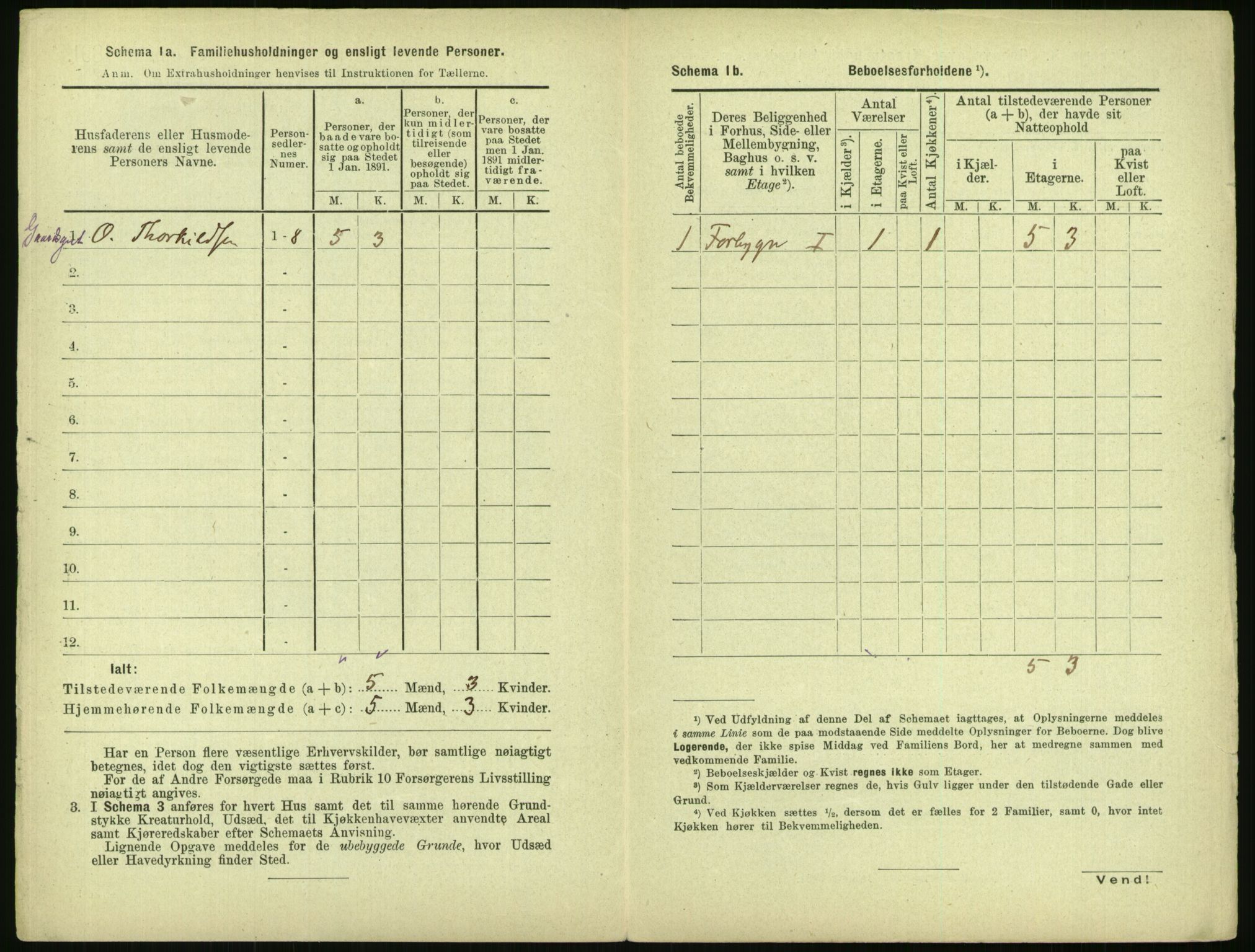 RA, 1891 census for 0301 Kristiania, 1891, p. 94369