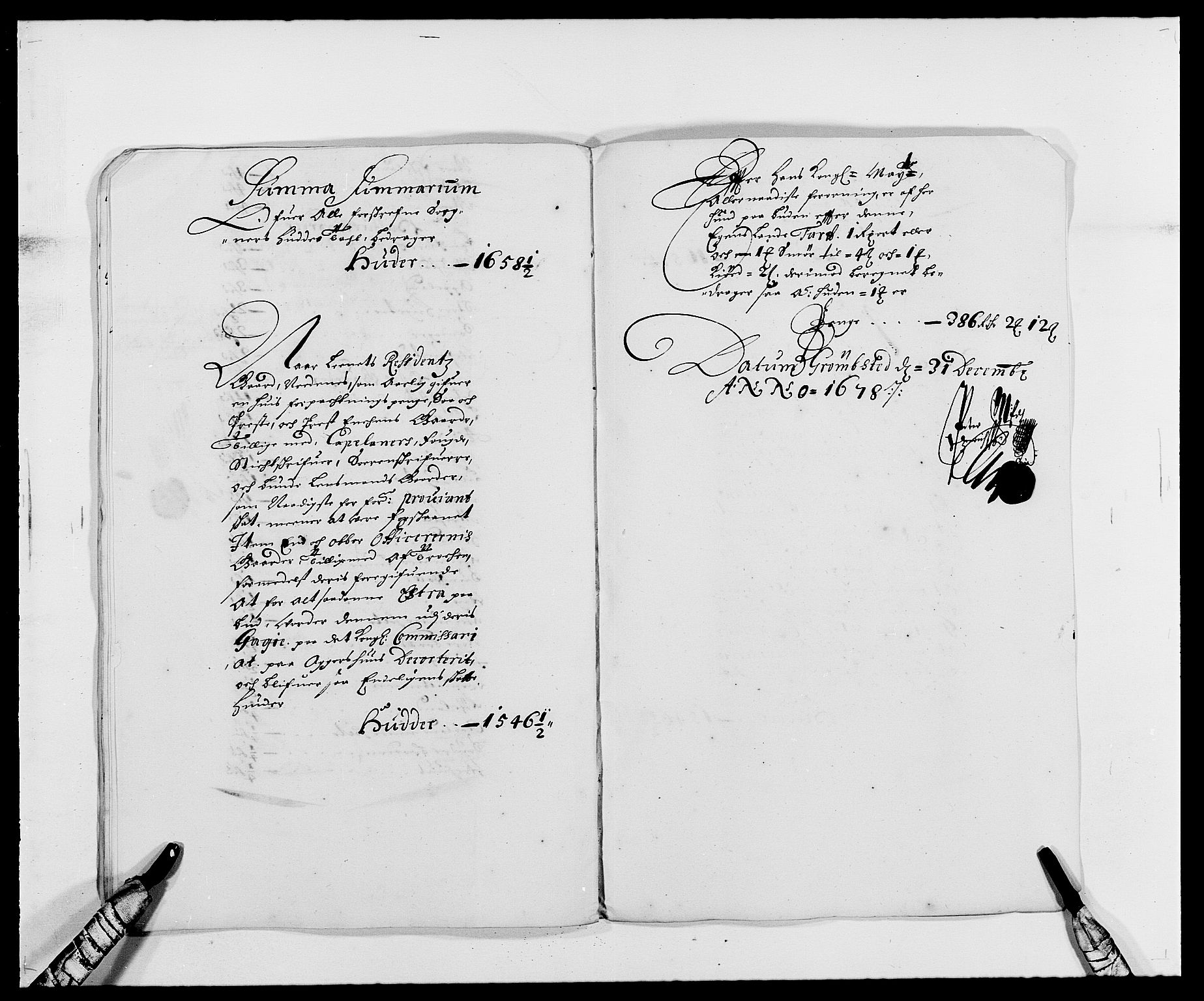 Rentekammeret inntil 1814, Reviderte regnskaper, Fogderegnskap, RA/EA-4092/R39/L2302: Fogderegnskap Nedenes, 1677-1678, p. 328