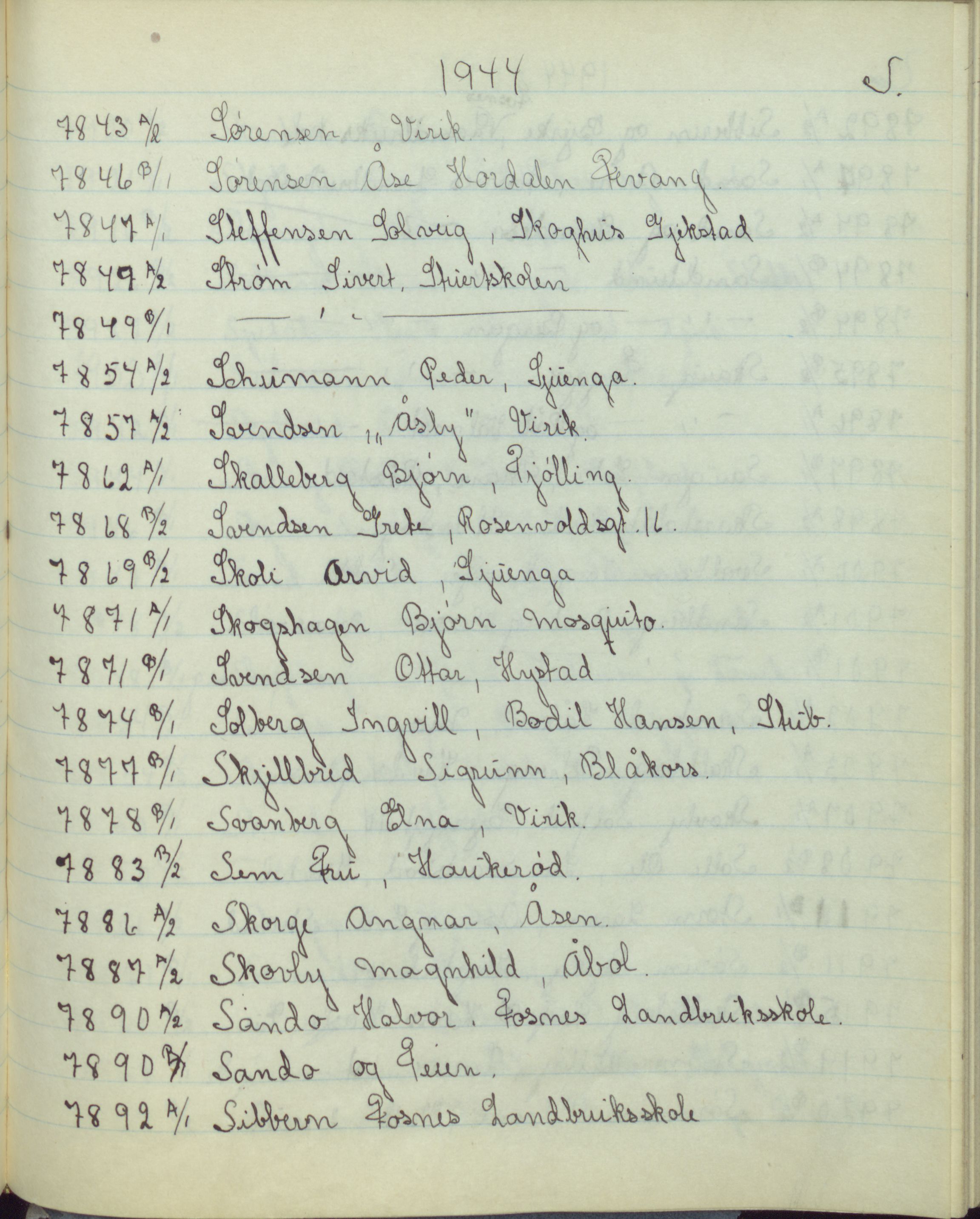 Pa 1494 - Jørgensen, Antonius. Fotograf, VEMU/A-2760/F/Fb, 1927-1984, p. 4608