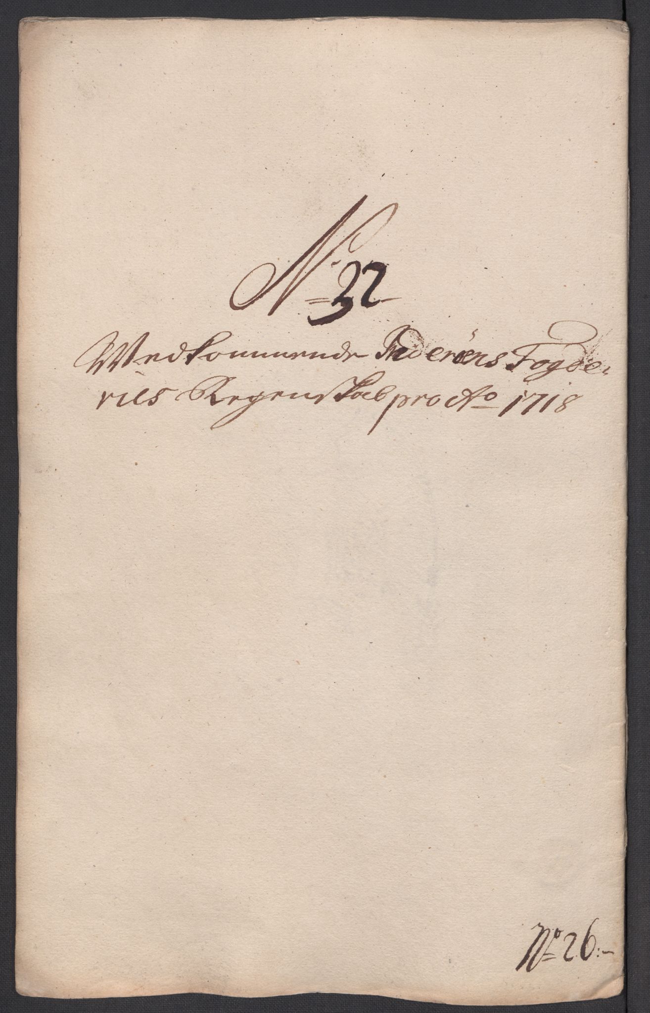 Rentekammeret inntil 1814, Reviderte regnskaper, Fogderegnskap, RA/EA-4092/R63/L4326: Fogderegnskap Inderøy, 1718, p. 279