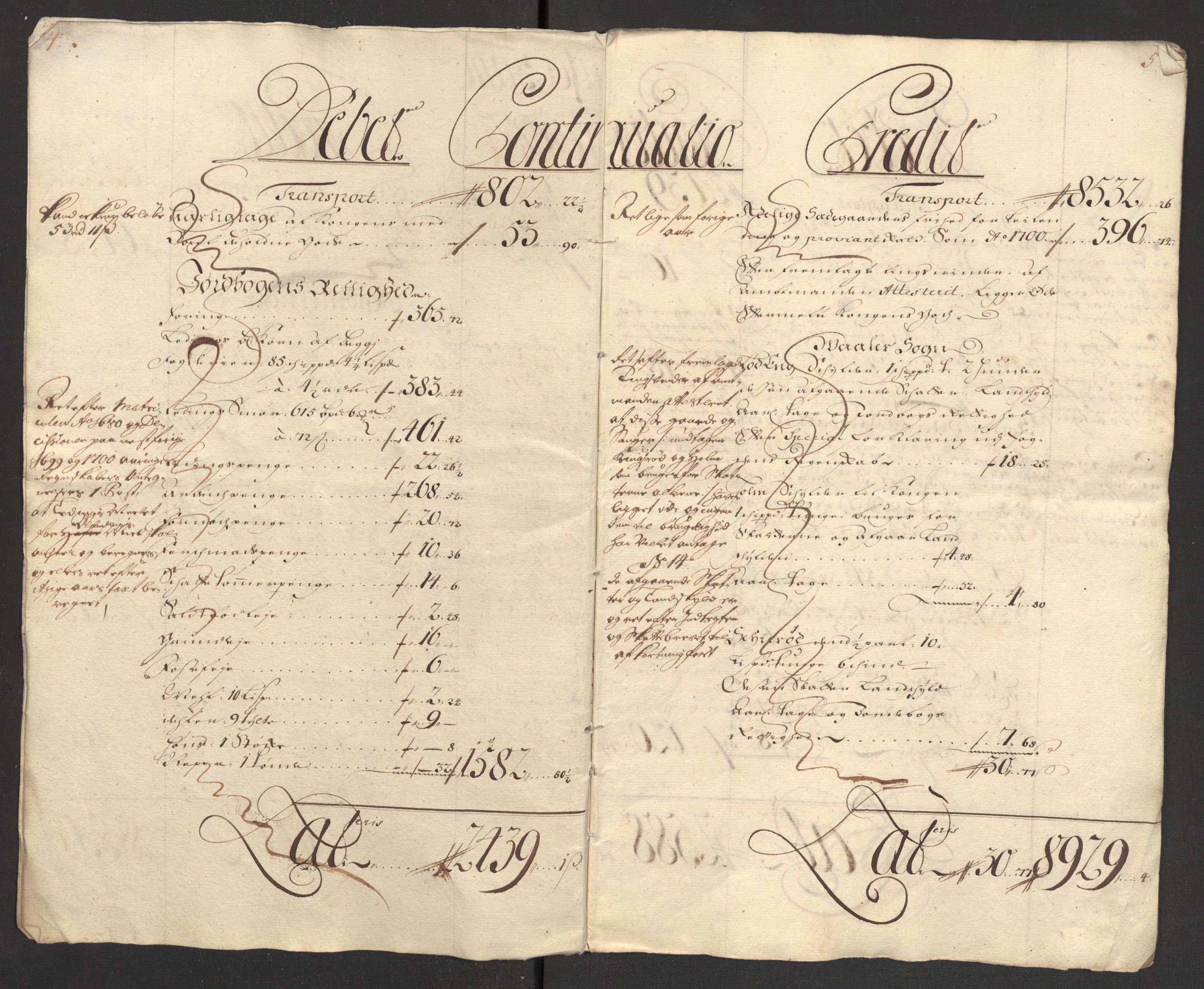 Rentekammeret inntil 1814, Reviderte regnskaper, Fogderegnskap, AV/RA-EA-4092/R04/L0130: Fogderegnskap Moss, Onsøy, Tune, Veme og Åbygge, 1701, p. 5