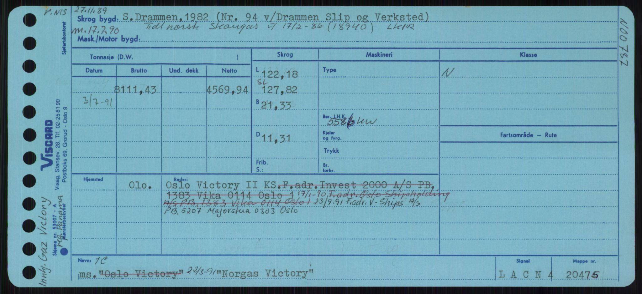 Sjøfartsdirektoratet med forløpere, Skipsmålingen, RA/S-1627/H/Ha/L0004/0001: Fartøy, Mas-R / Fartøy, Mas-Odd, p. 757