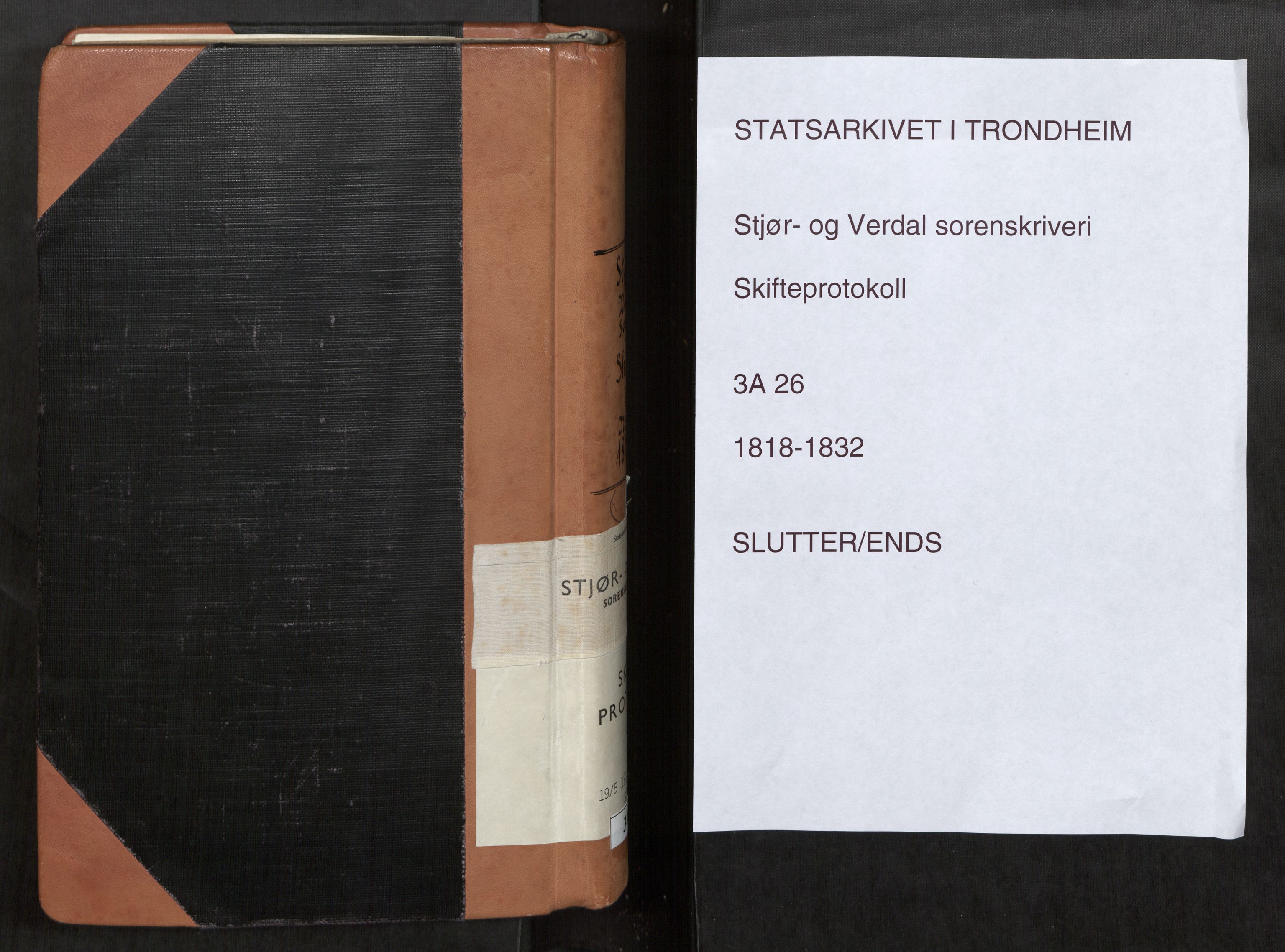 Stjør- og Verdal sorenskriveri, SAT/A-4167/1/3/3A/L0026: Skifteprotokoll 21, 1818-1832
