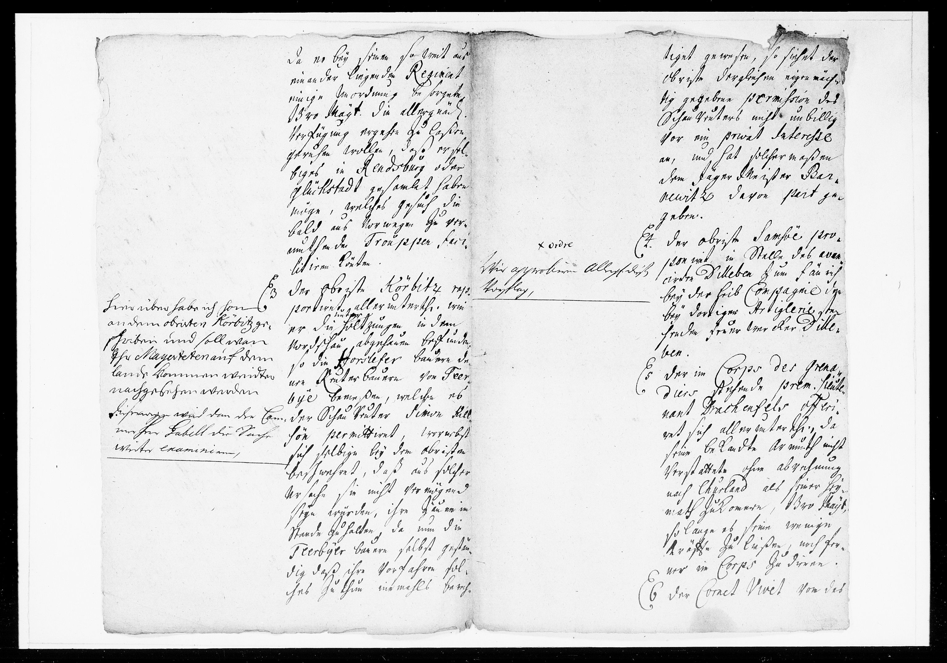 Krigskollegiet, Krigskancelliet, DRA/A-0006/-/1052-1056: Refererede sager, 1719, p. 145