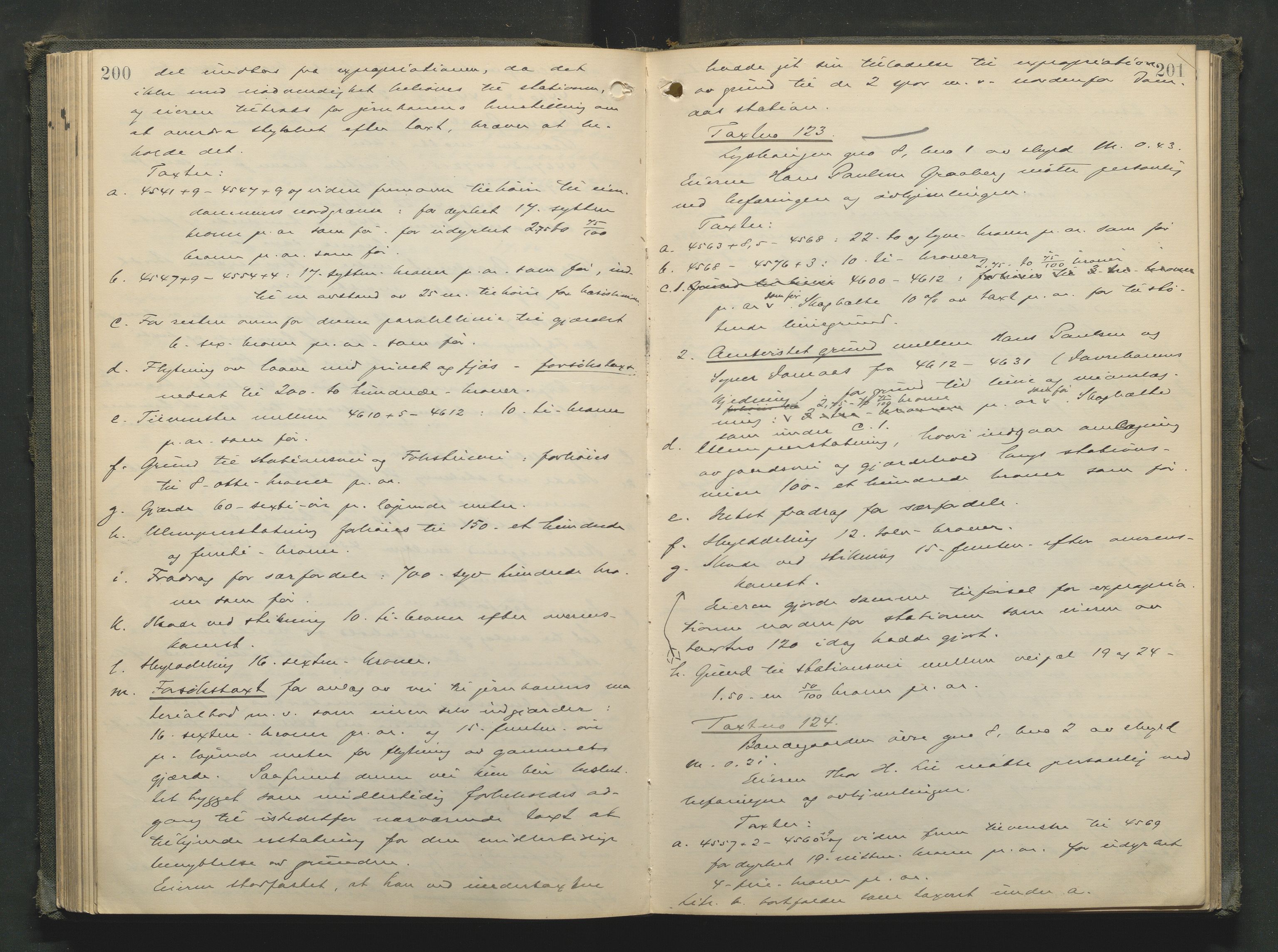 Nord-Gudbrandsdal tingrett, AV/SAH-TING-002/G/Gc/Gcb/L0008: Ekstrarettsprotokoll for åstedssaker, 1909-1913, p. 200-201