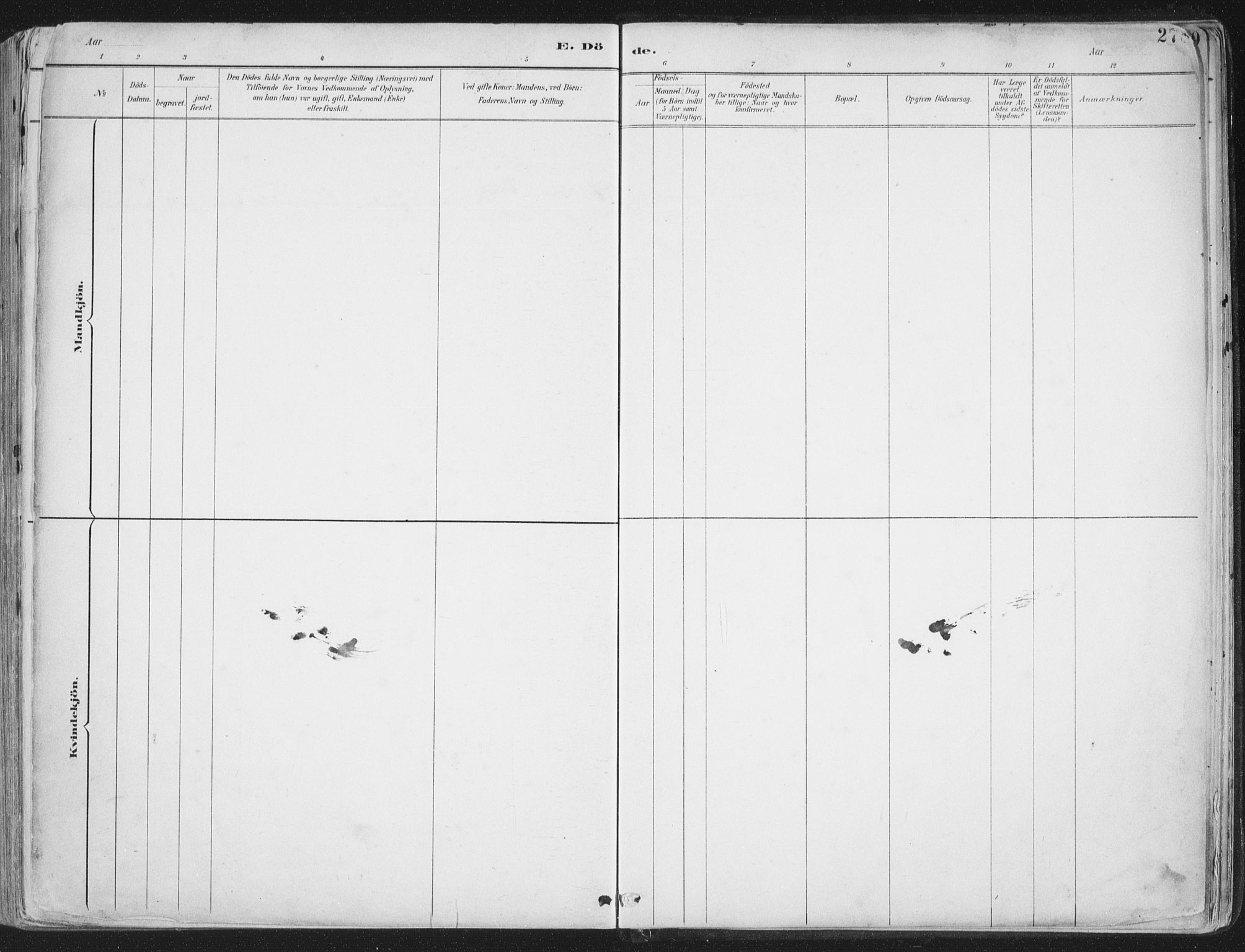 Ministerialprotokoller, klokkerbøker og fødselsregistre - Nordland, SAT/A-1459/888/L1246: Parish register (official) no. 888A12, 1891-1903, p. 273