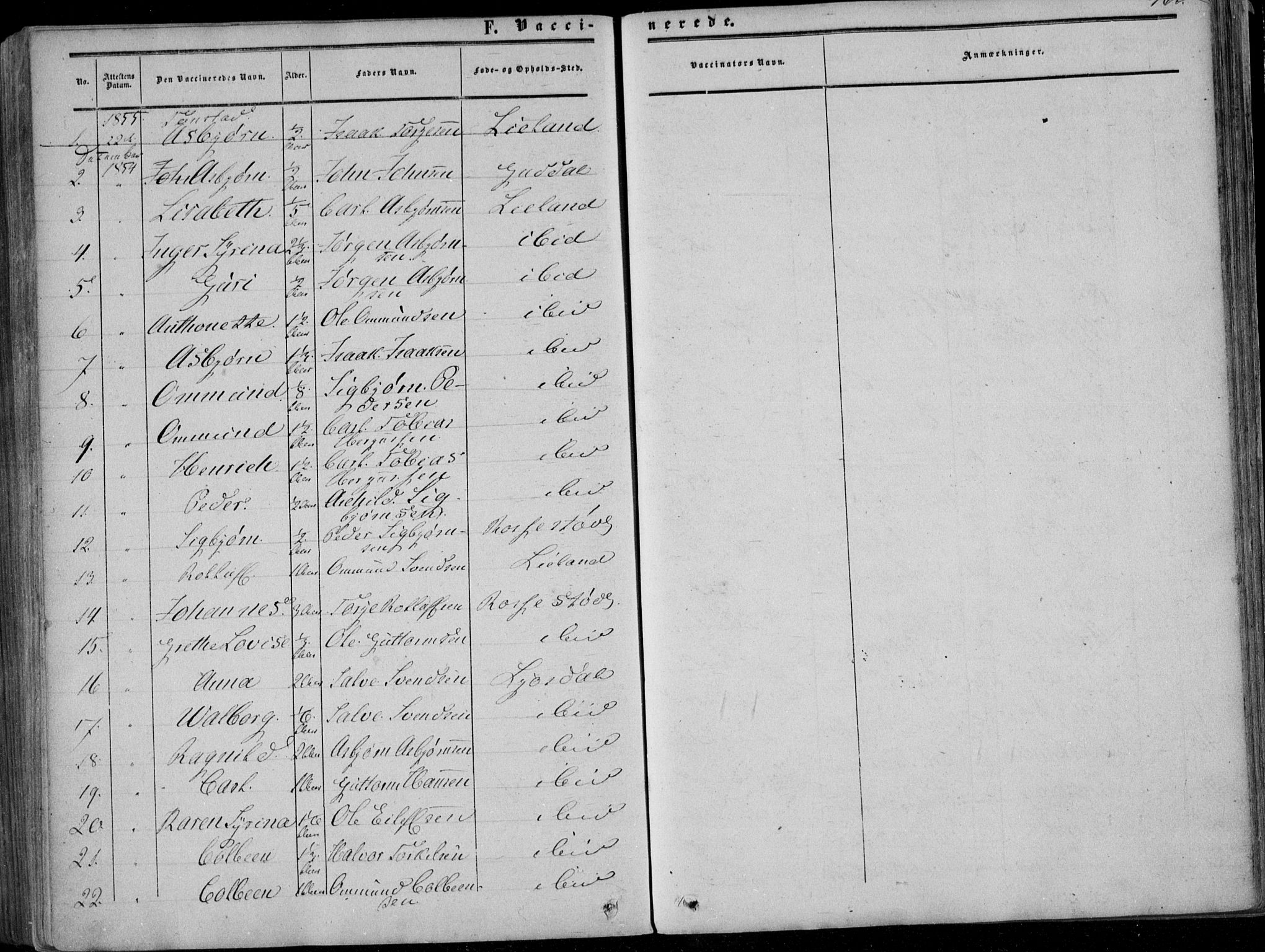 Sirdal sokneprestkontor, AV/SAK-1111-0036/F/Fa/Fab/L0002: Parish register (official) no. A 2, 1855-1874, p. 460