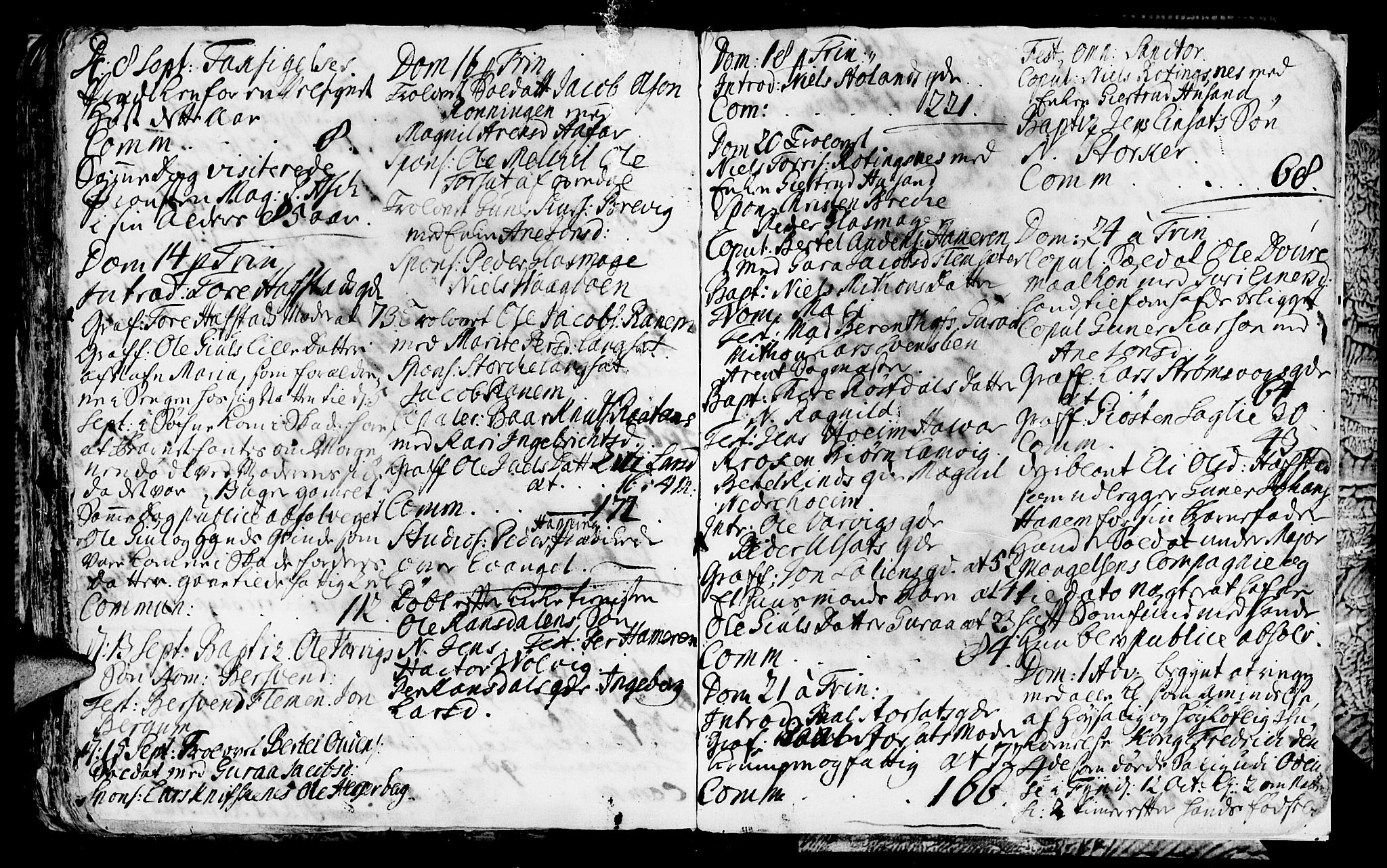 Ministerialprotokoller, klokkerbøker og fødselsregistre - Møre og Romsdal, AV/SAT-A-1454/586/L0977: Parish register (official) no. 586A03, 1706-1731