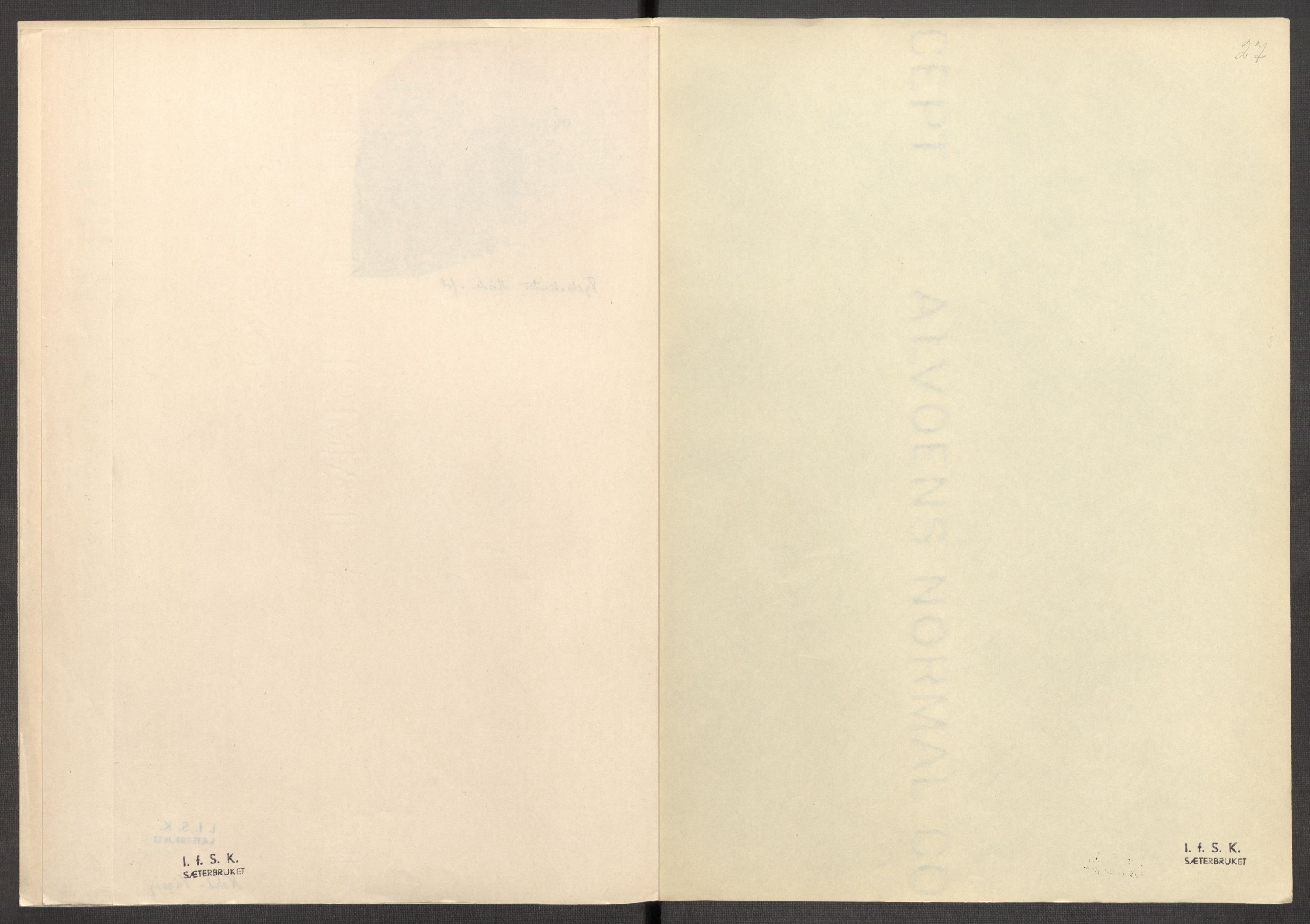 Instituttet for sammenlignende kulturforskning, AV/RA-PA-0424/F/Fc/L0012/0001: Eske B12: / Sogn og Fjordane (perm XXXI), 1933-1937, p. 27