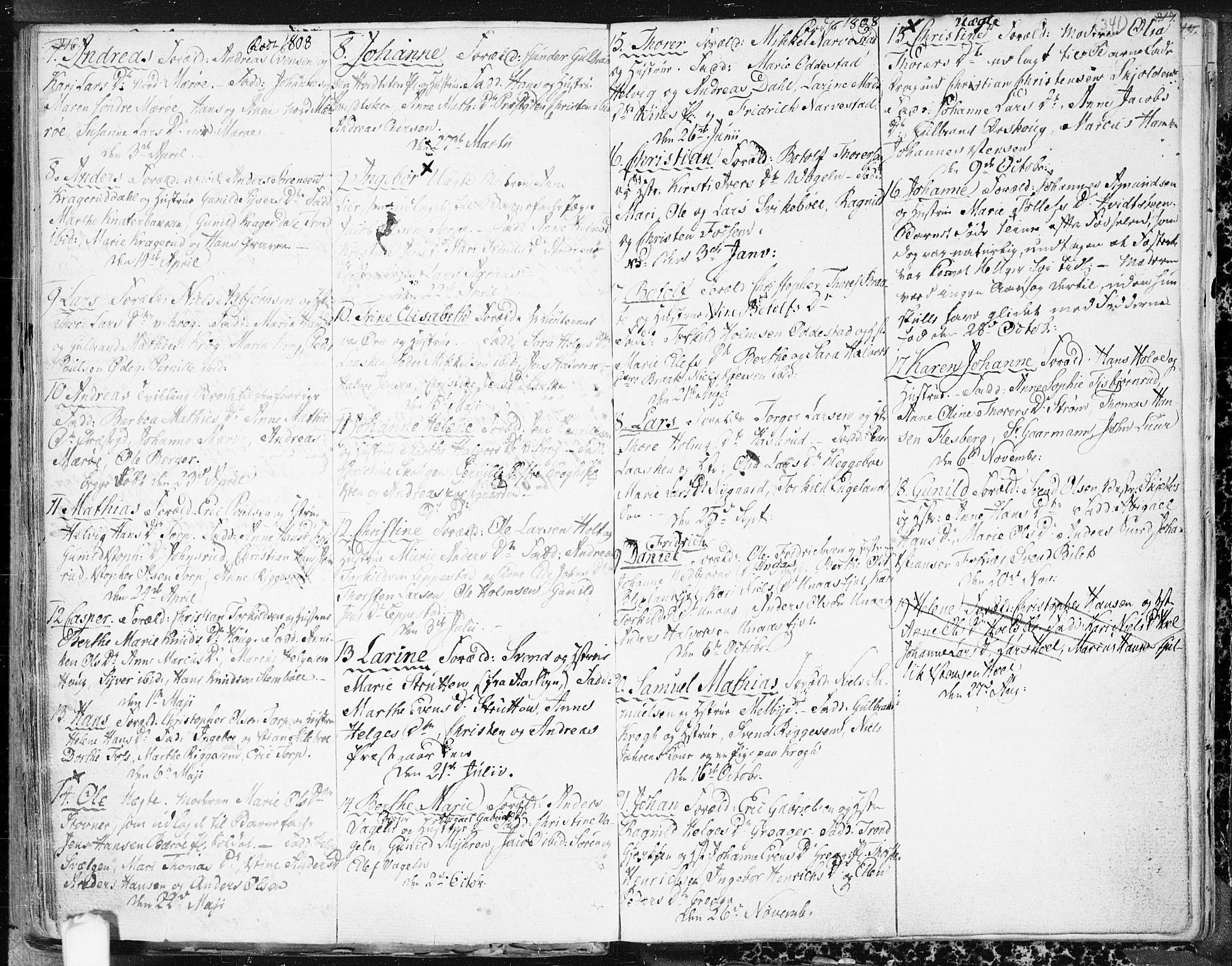 Hobøl prestekontor Kirkebøker, AV/SAO-A-2002/F/Fa/L0001: Parish register (official) no. I 1, 1733-1814, p. 341