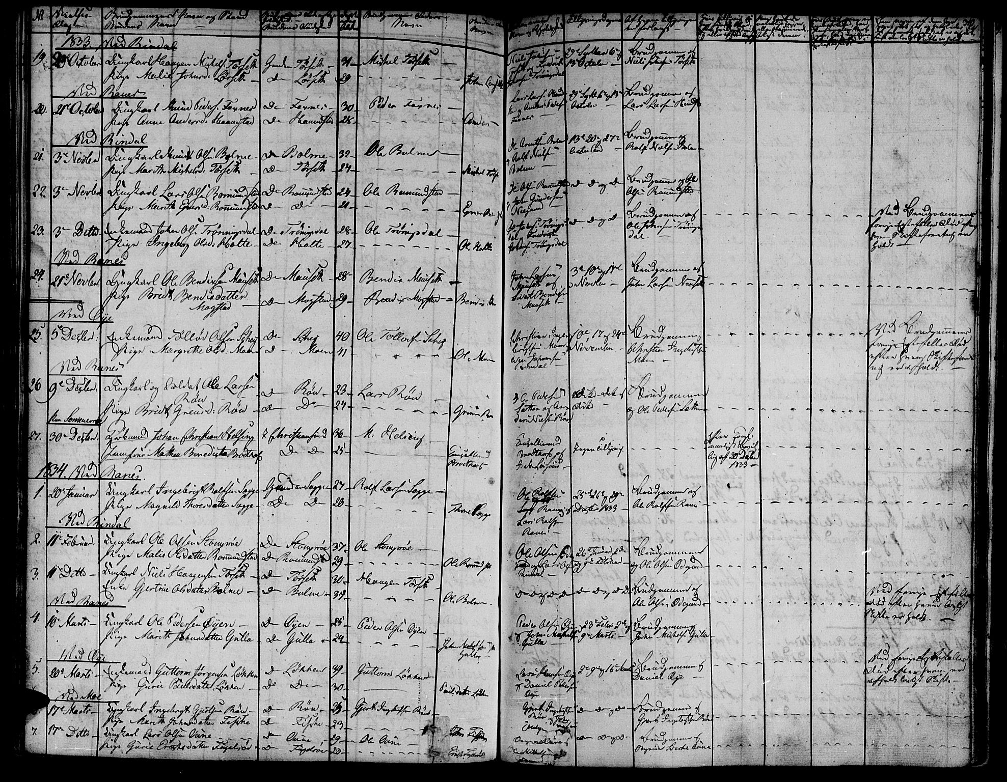 Ministerialprotokoller, klokkerbøker og fødselsregistre - Møre og Romsdal, AV/SAT-A-1454/595/L1042: Parish register (official) no. 595A04, 1829-1843, p. 310