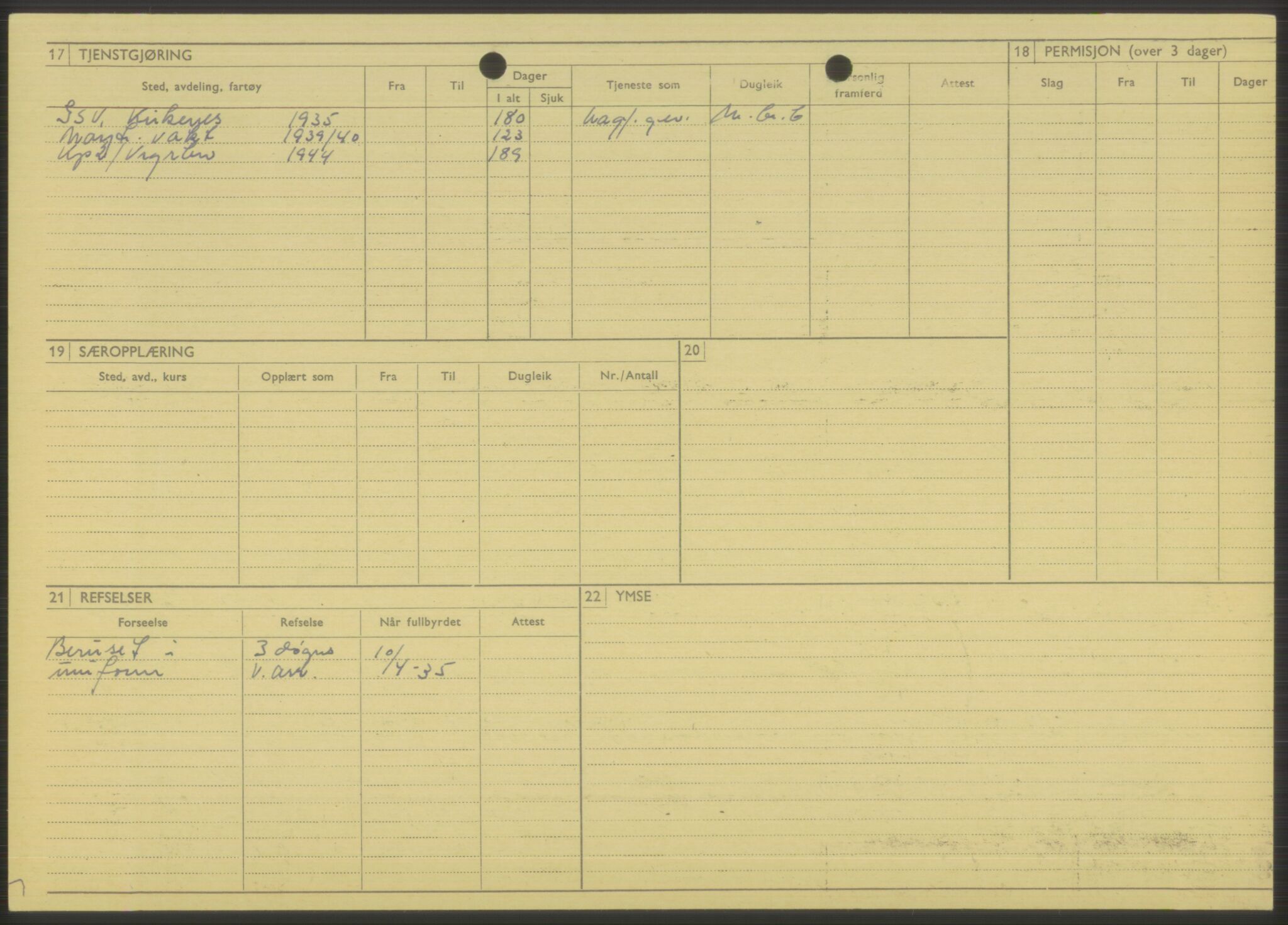 Forsvaret, Varanger bataljon, AV/RA-RAFA-2258/1/D/L0444: Rulleblad for menige født 1913-1914, 1913-1914, p. 275