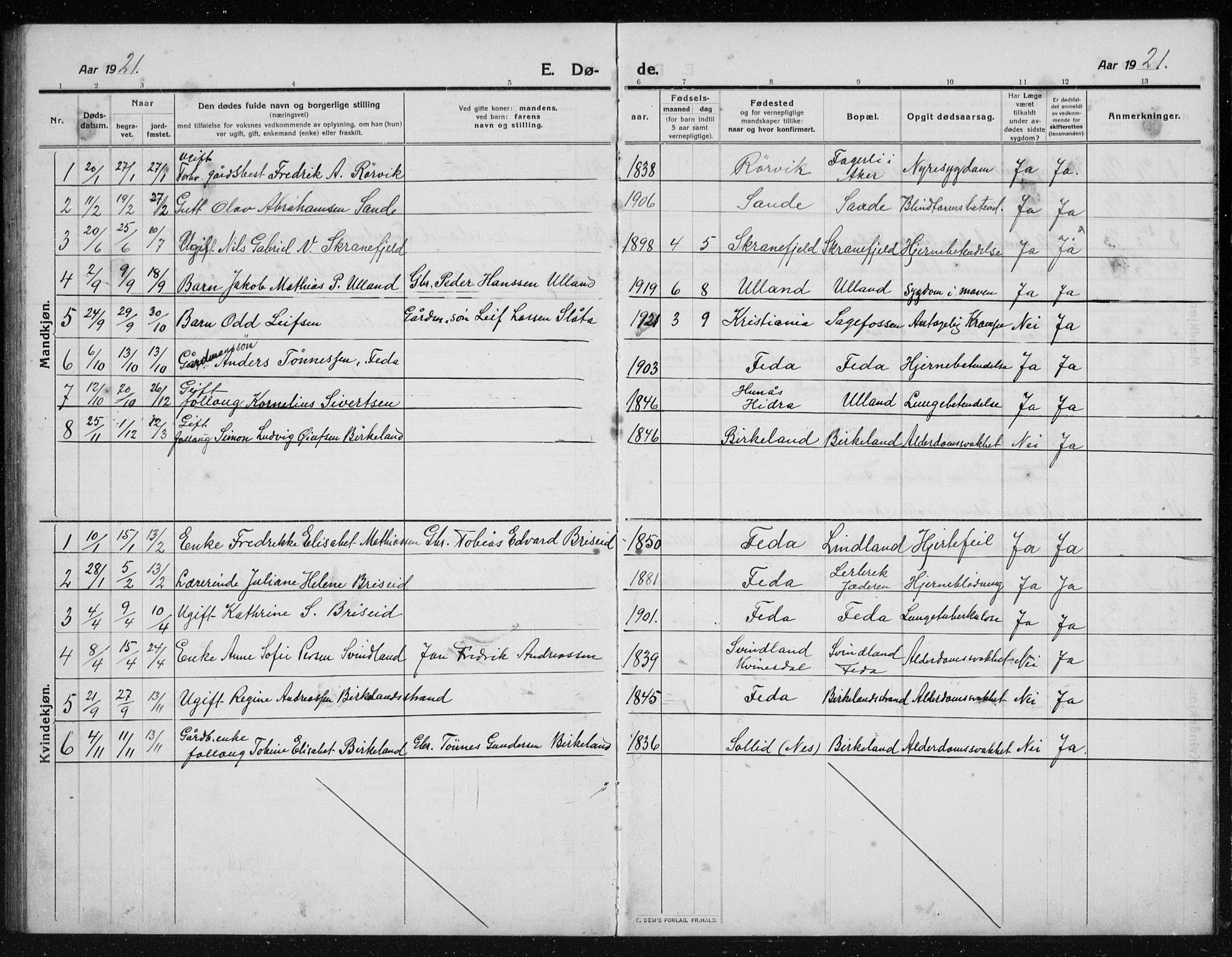 Kvinesdal sokneprestkontor, AV/SAK-1111-0026/F/Fb/Fba/L0005: Parish register (copy) no. B 5, 1910-1934