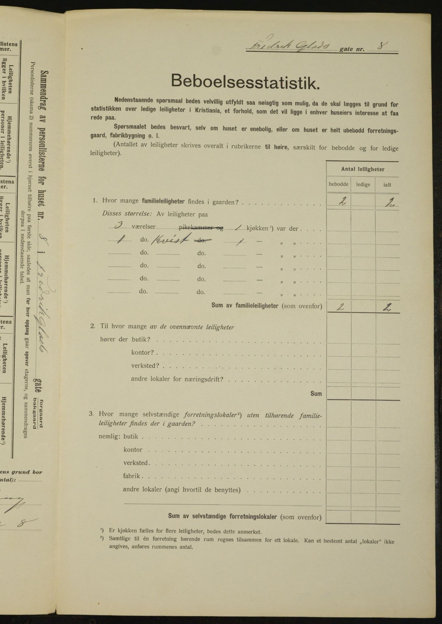 OBA, Municipal Census 1912 for Kristiania, 1912, p. 26546