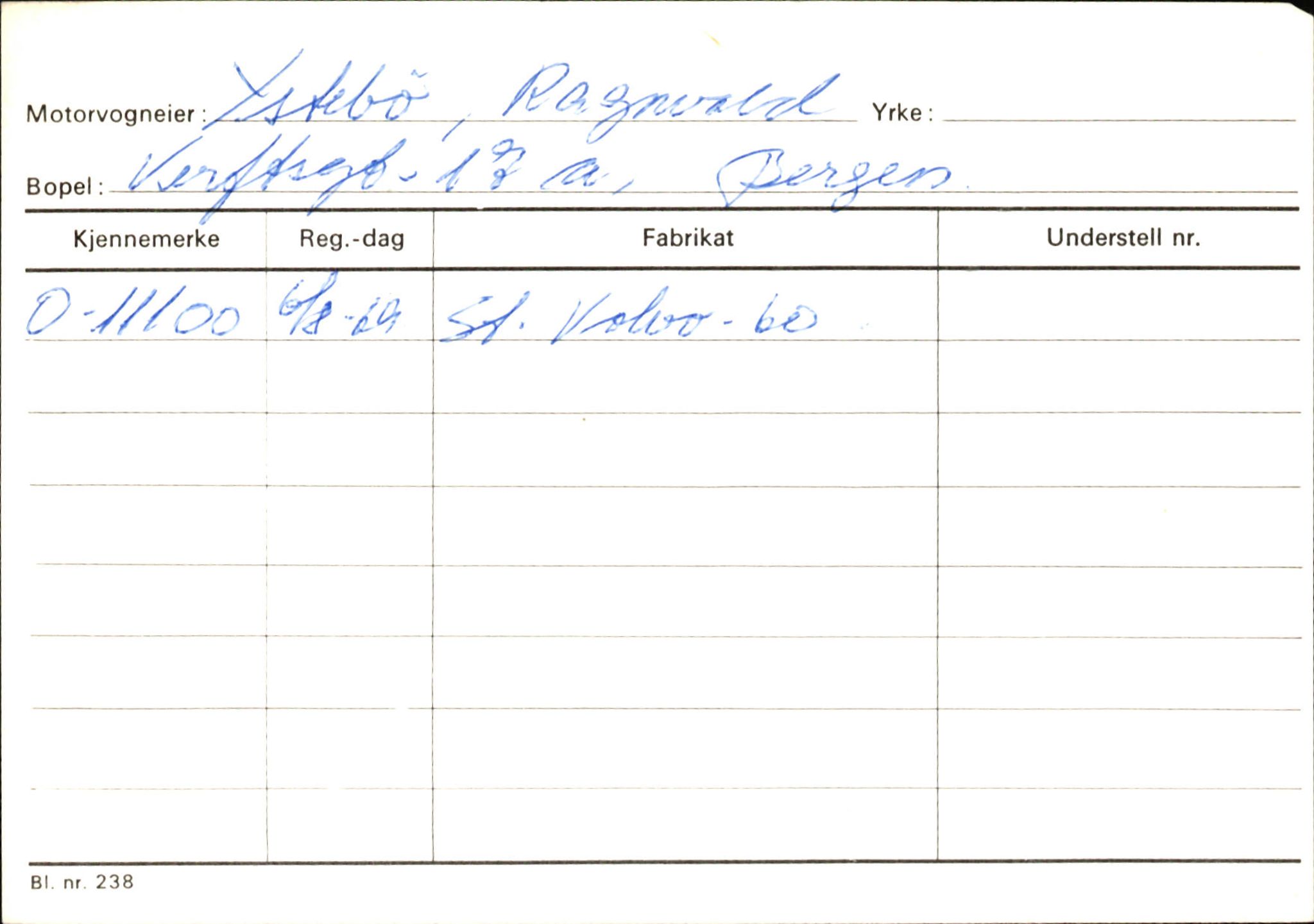 Statens vegvesen, Hordaland vegkontor, AV/SAB-A-5201/2/Hb/L0037: O-eierkort W-P, 1920-1971, p. 947